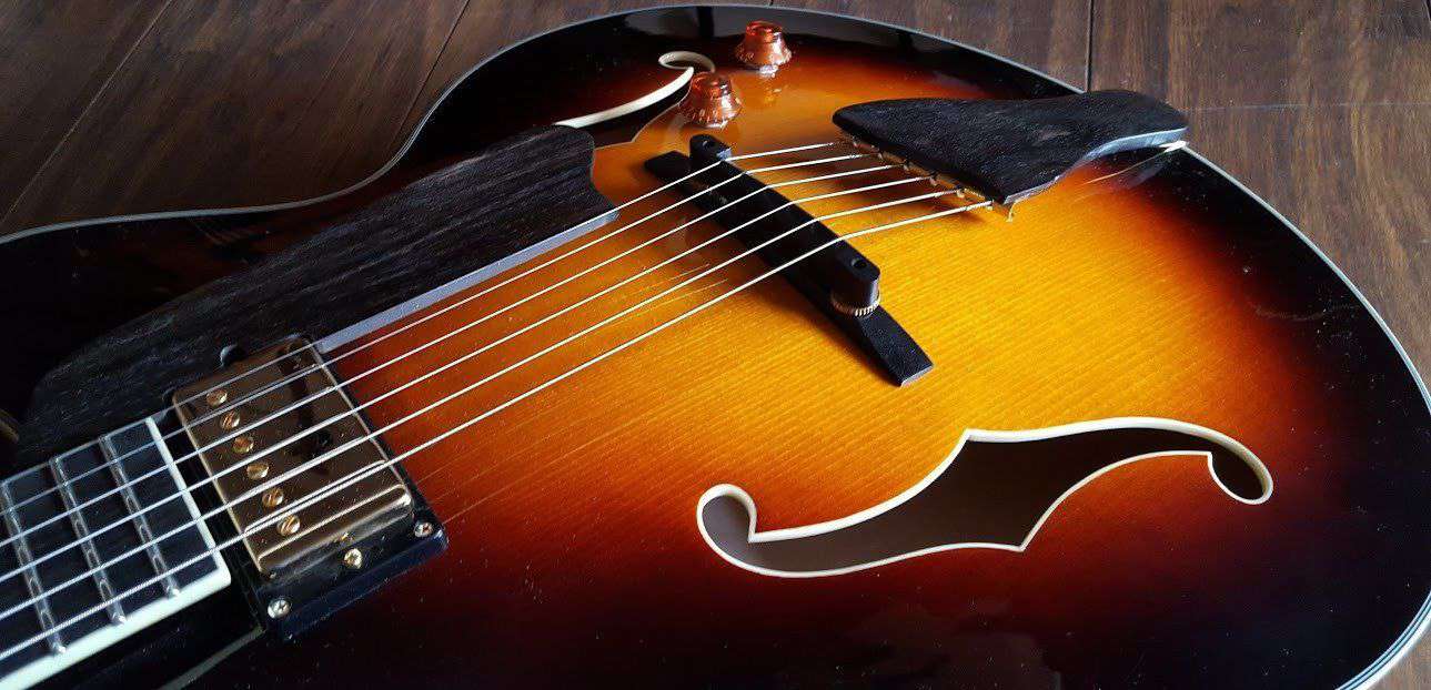 Eastman AR503CE SB (Custom Pro Exclusive) Solid Spruce Arched Top Guitar - Image 7