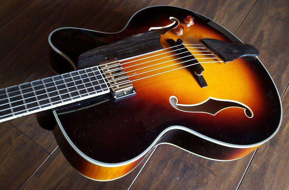 Eastman AR503CE SB (Custom Pro Exclusive) Solid Spruce Arched Top Guitar - Image 8
