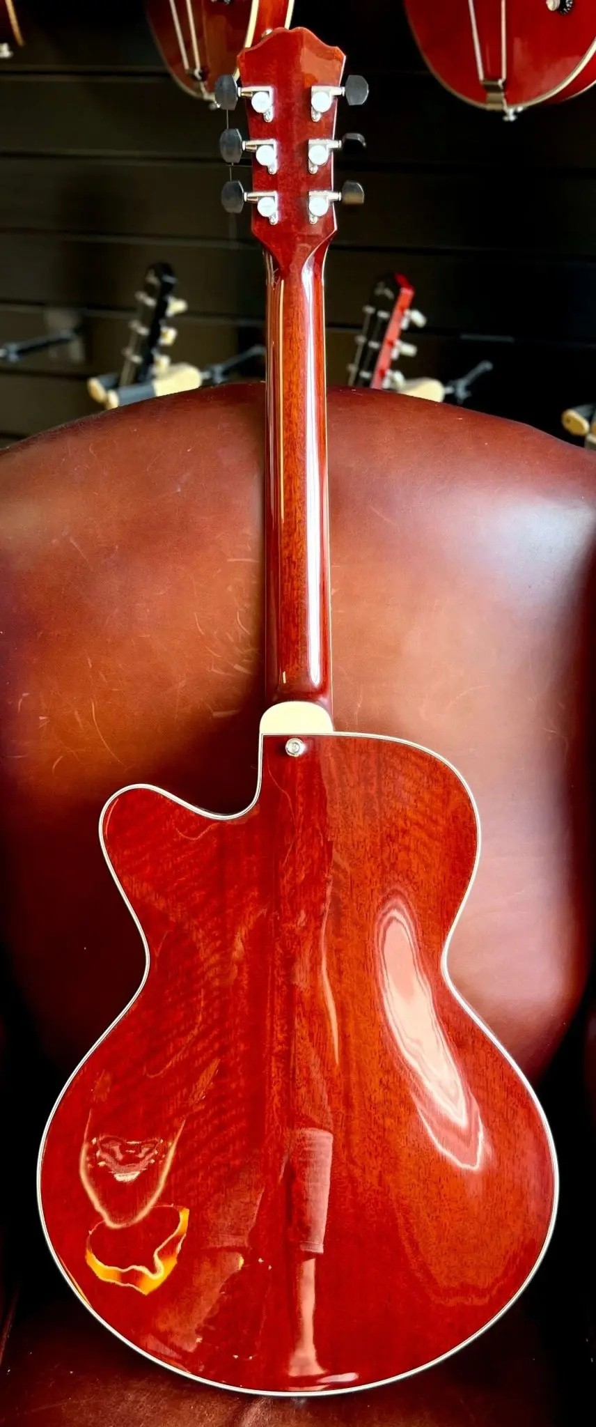 Eastman AR603CED-15 Solid Carved Spruce Top  w' Solid Carved Mahogany Back & Sides  (Price inc. Custom Pro Setup Package) - Image 13