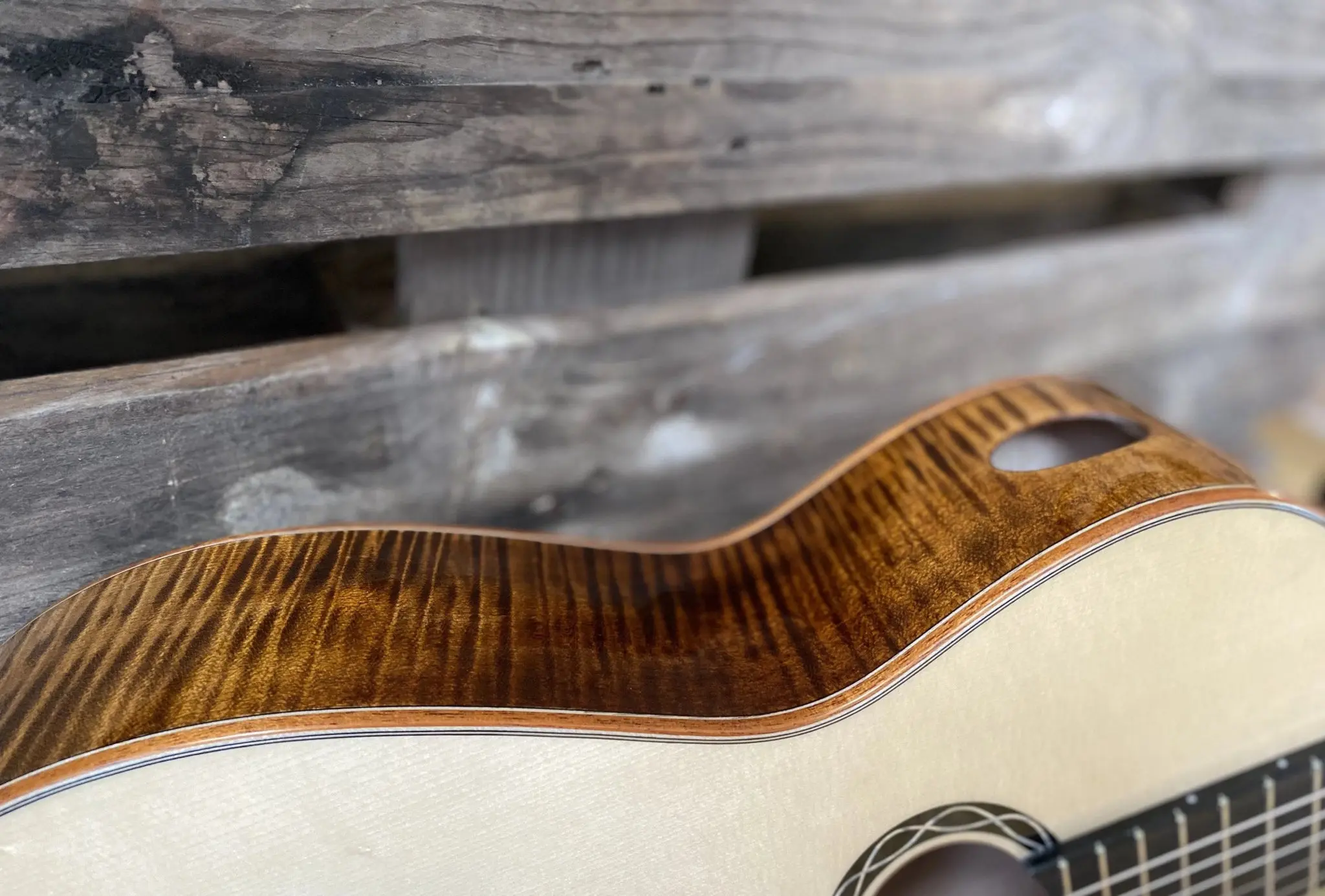 Eastman Cabaret 49mm Nut Nylon Electro Hybrid  (Price inc. Custom Pro Setup Package) - Image 9