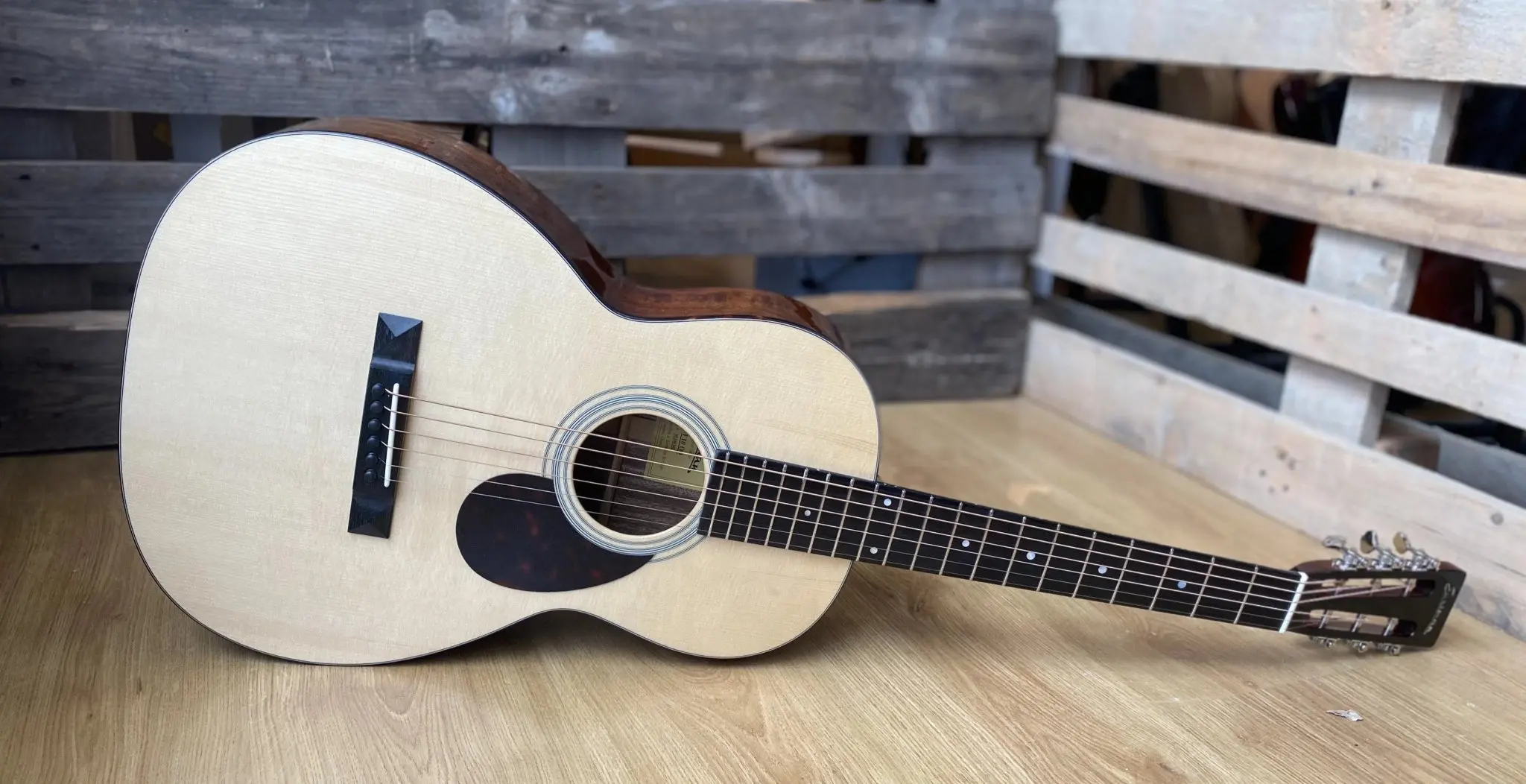 Eastman E10 OO TC Parlor Acoustic  (Price inc. Custom Pro Setup Package) - Image 5