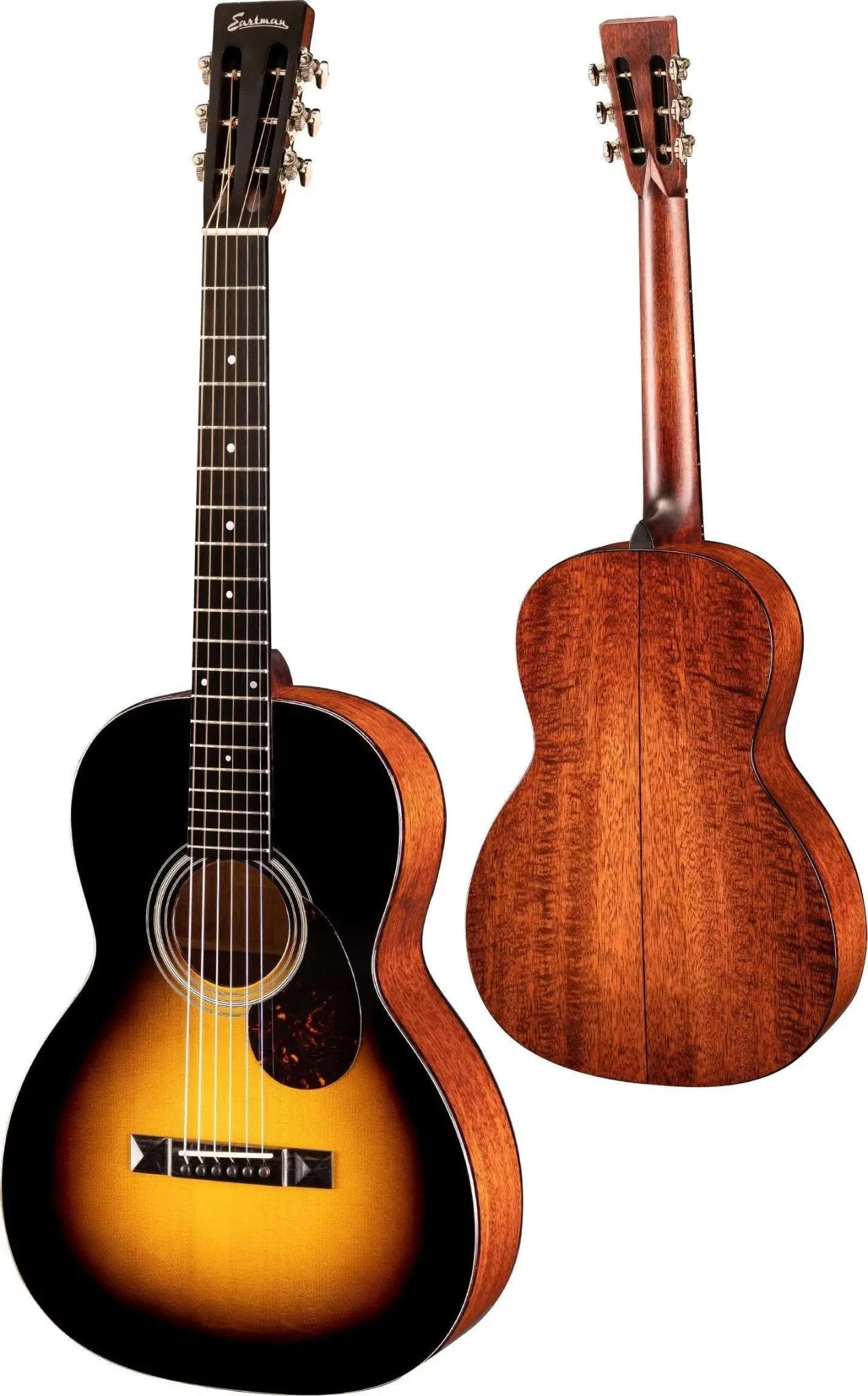 Eastman E10 OO TC SB Sunburst Parlo Acoustic Guitar  (Price inc. Custom Pro Setup Package) - Image 9