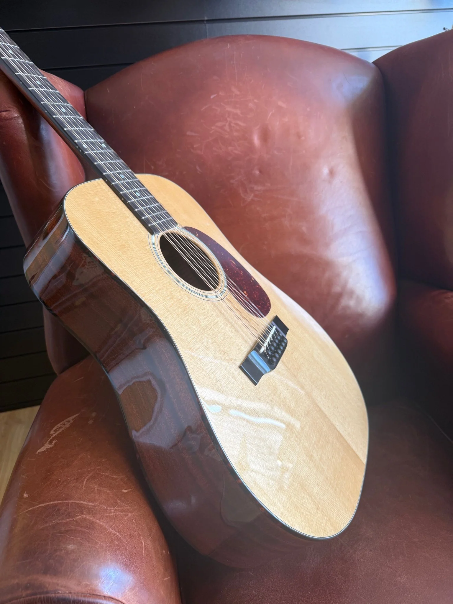 Eastman E1D-12 Deluxe 12 String Acoustic Guitar  (Price inc. Custom Pro Setup Package) - Image 10