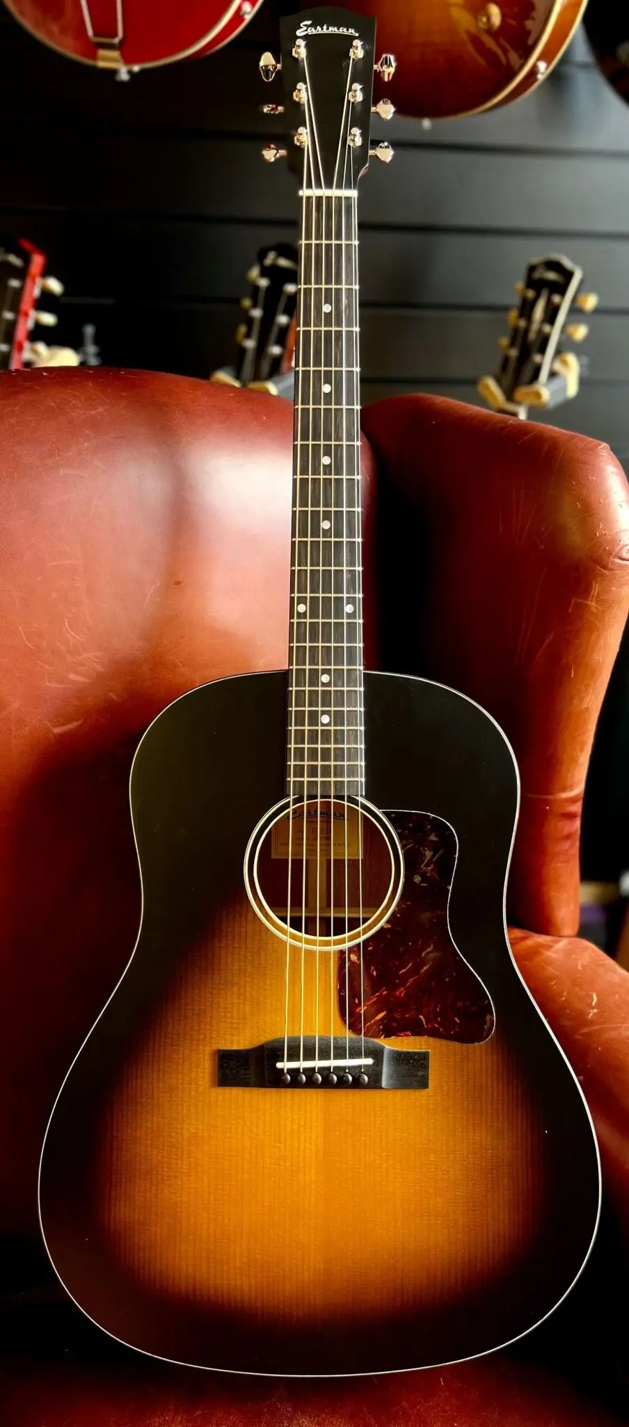Eastman E1SS-SB, Sunburst, Acoustic Guitar  (Price inc. Custom Pro Setup Package) - Image 11
