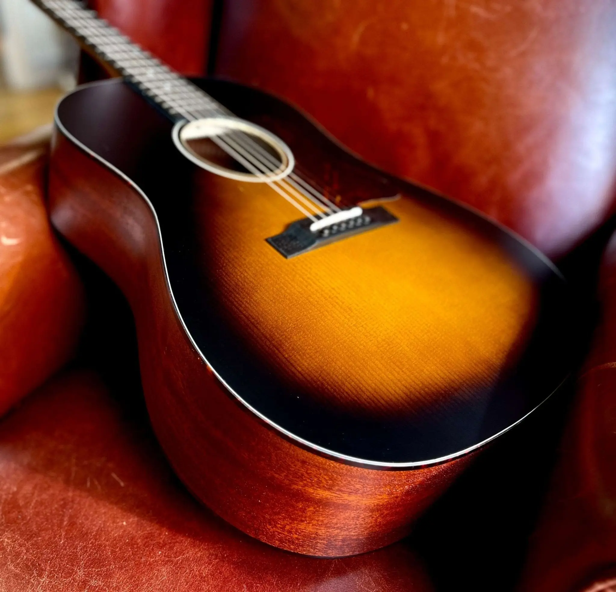 Eastman E1SS-SB, Sunburst, Acoustic Guitar  (Price inc. Custom Pro Setup Package) - Image 13