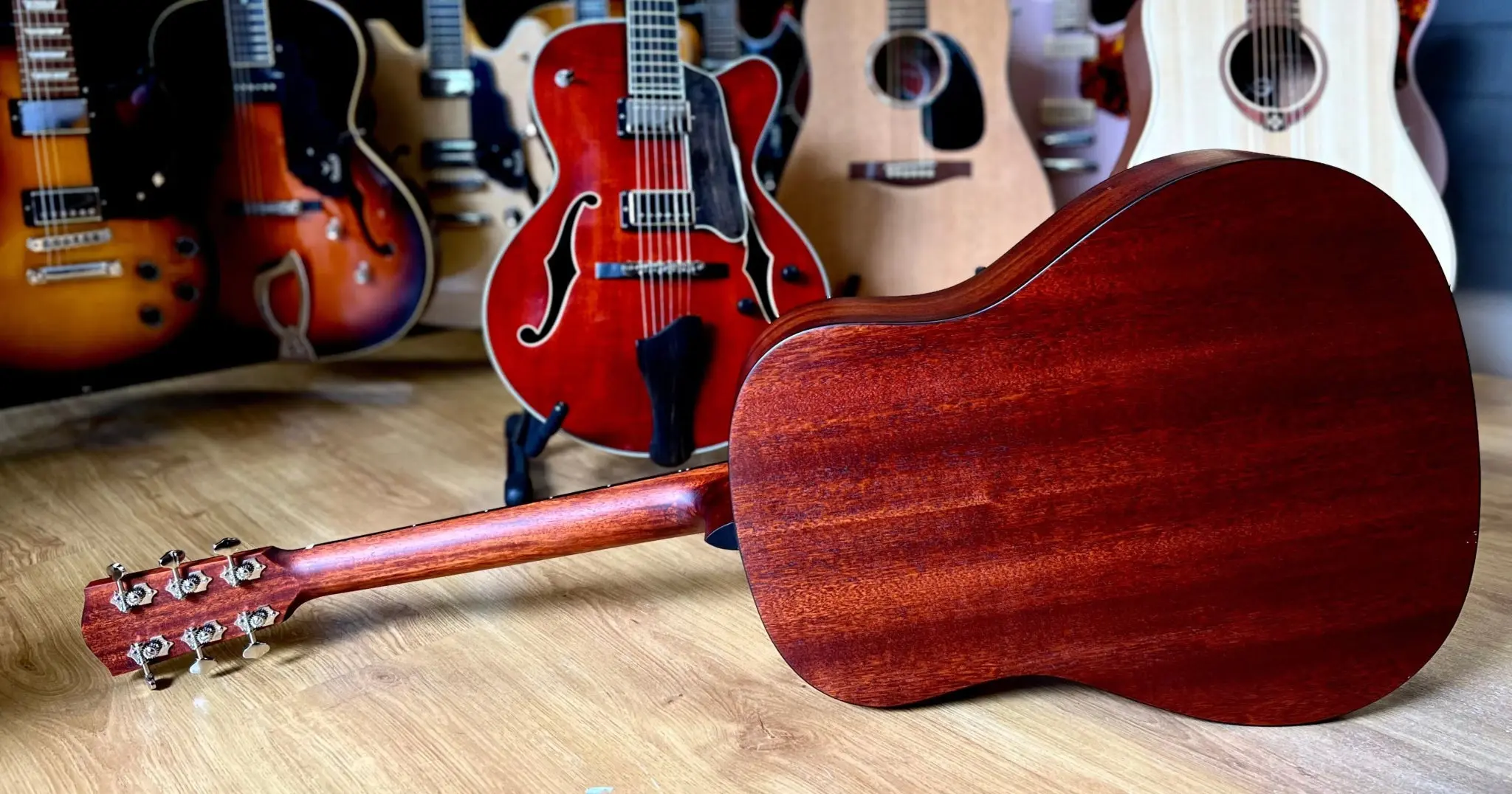 Eastman E1SS-SB, Sunburst, Acoustic Guitar  (Price inc. Custom Pro Setup Package) - Image 9