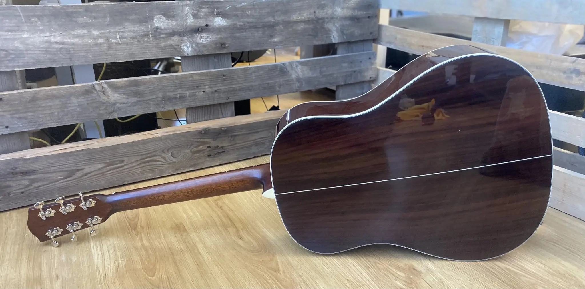 Eastman E20 SS TC Slope Shoulder dreadnought  (Price inc. Custom Pro Setup Package) - Image 7
