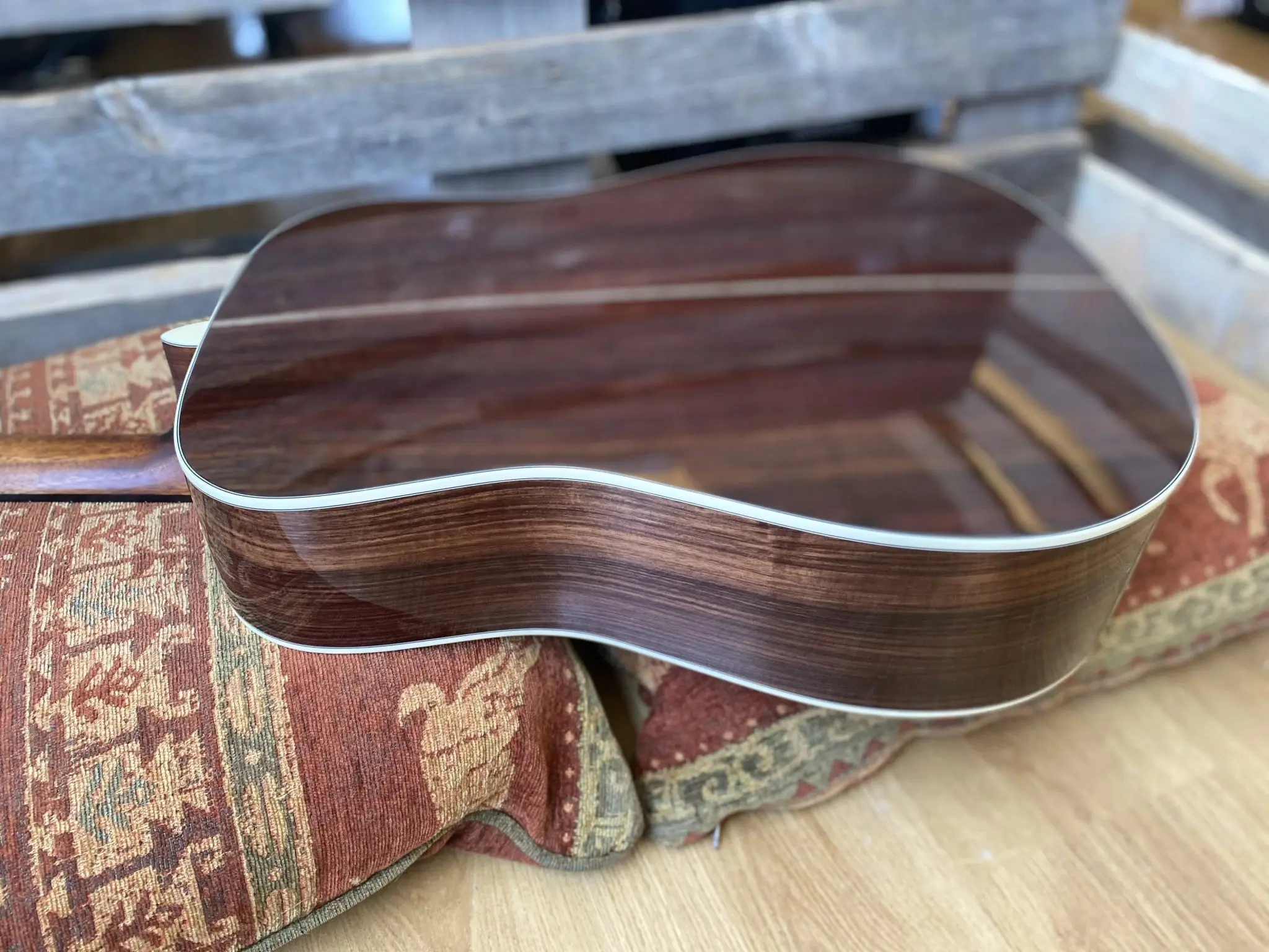 Eastman E8DL-TC Left Handed Acoustic Guitar (Price inc. Custom Pro Setup Package) - Image 8