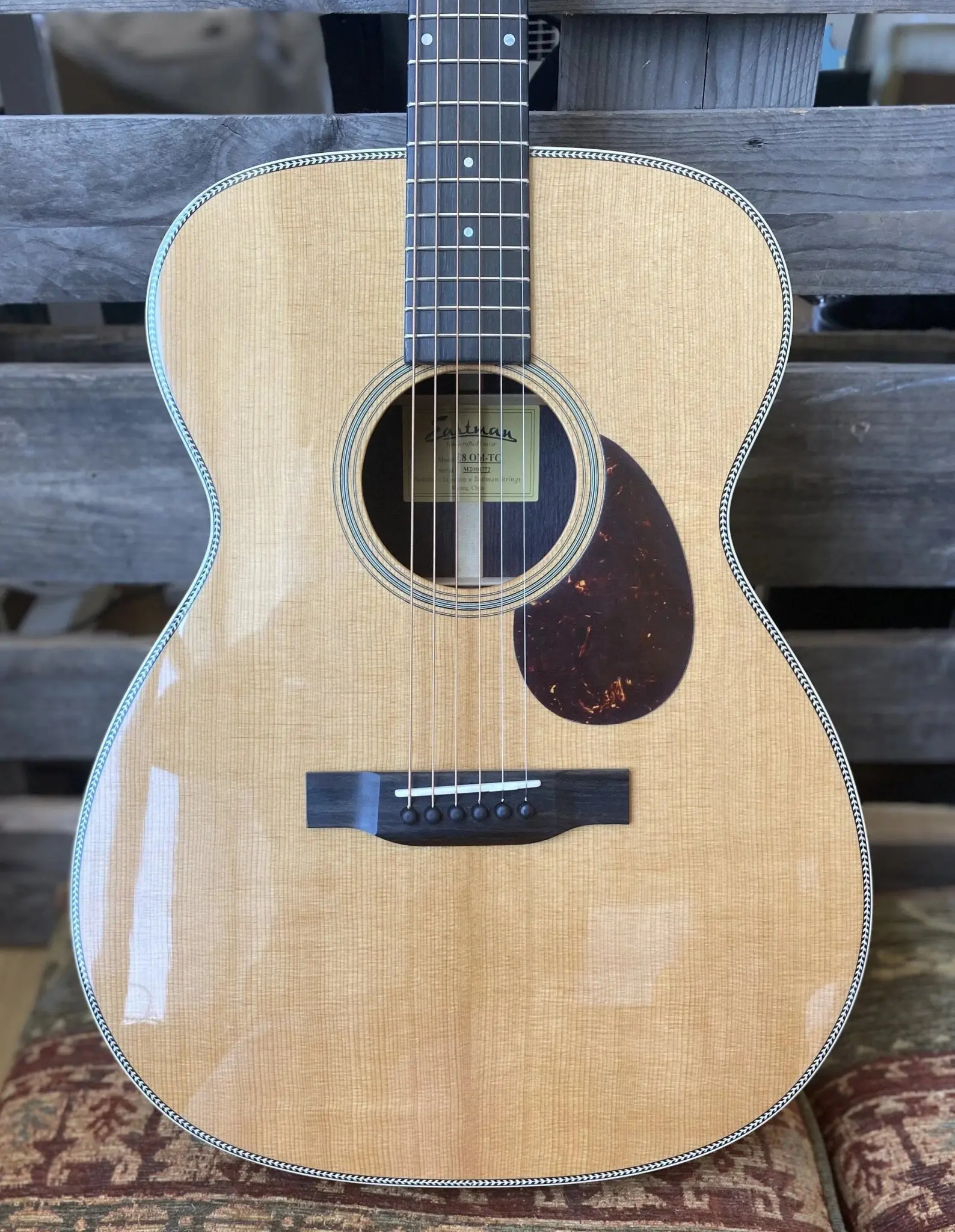 Eastman E8OML TC Left Handed OM  (Price inc. Custom Pro Setup Package) - Image 10