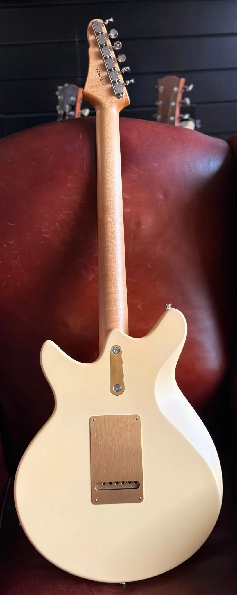 Eastman Fullertone DC62 Desert Sand  (Price inc. Custom Pro Setup Package) - Image 9