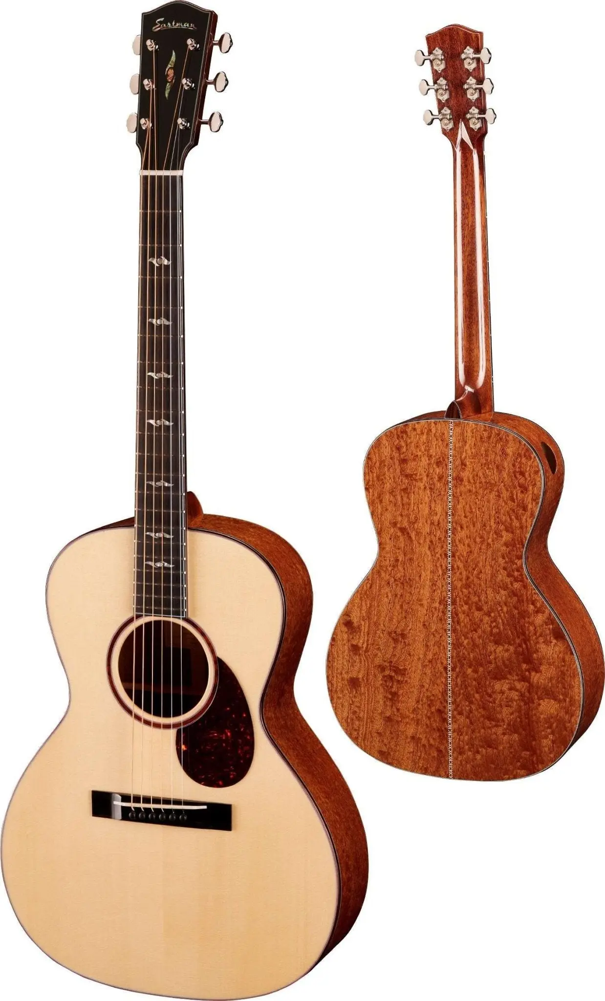 Eastman L-OOSS-QS, natural, Acoustic Guitar  (Price inc. Custom Pro Setup Package) - Image 8