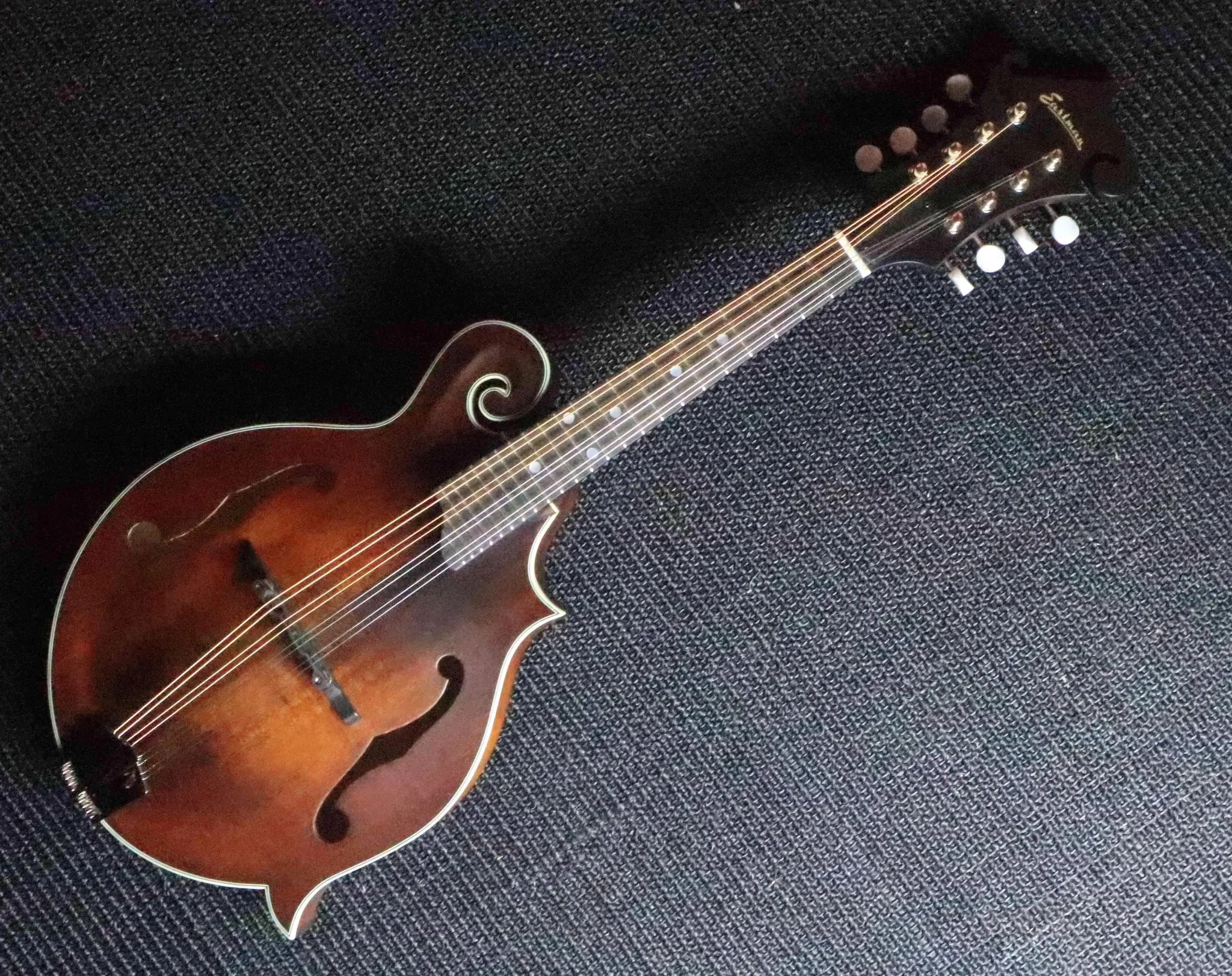 Eastman MD315 F-style Mandolin (F-holes, Solid Spruce top, Solid Maple back and sides, w/Gigbag)  (Price inc. Custom Pro Setup Package) - Image 5