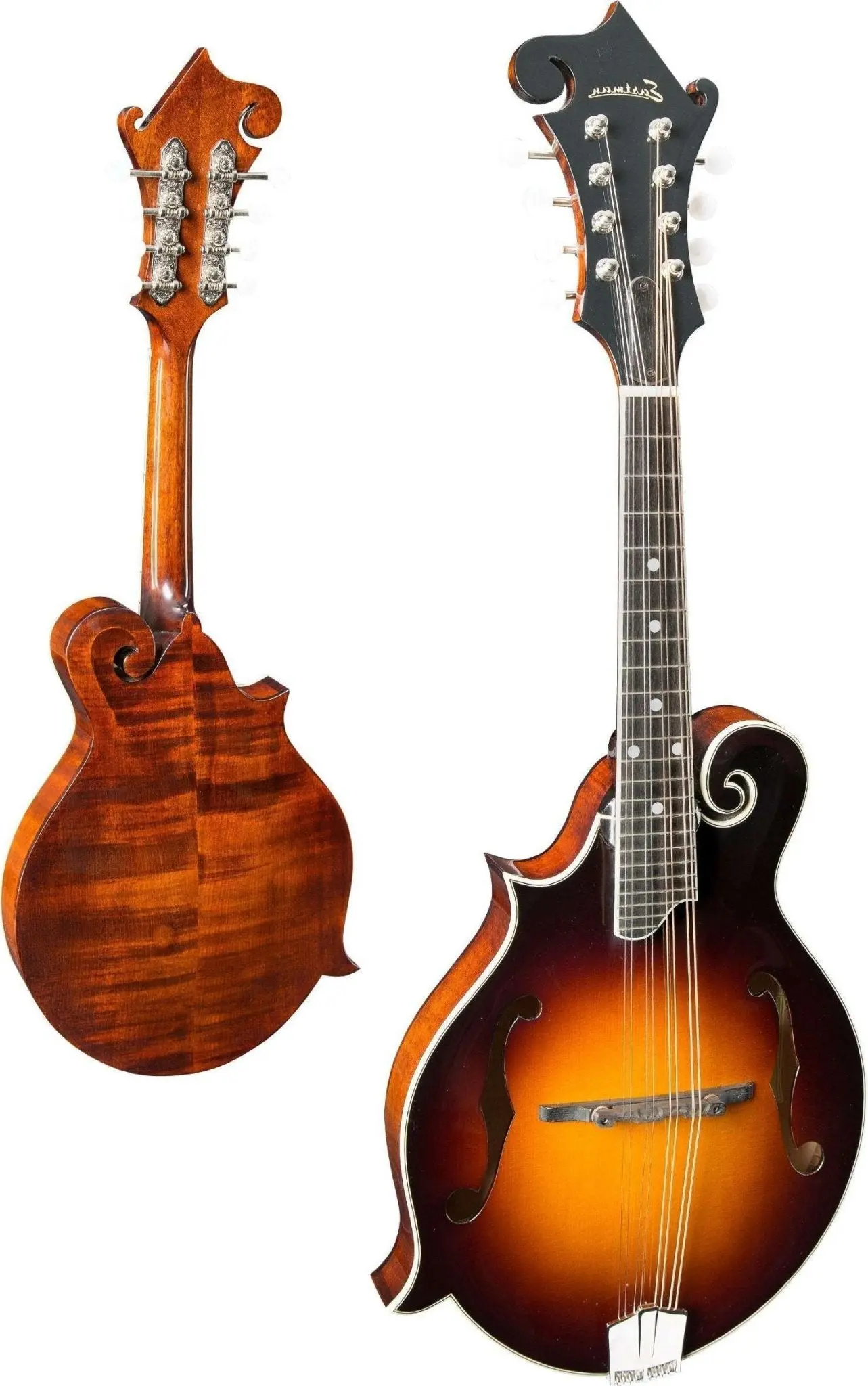 Eastman MD515L F-style F-holes Mandolin, Left handed (Solid Spruce top, Solid Maple back and sides, w/Case)  (Price inc. Custom Pro Setup Package) - Image 2