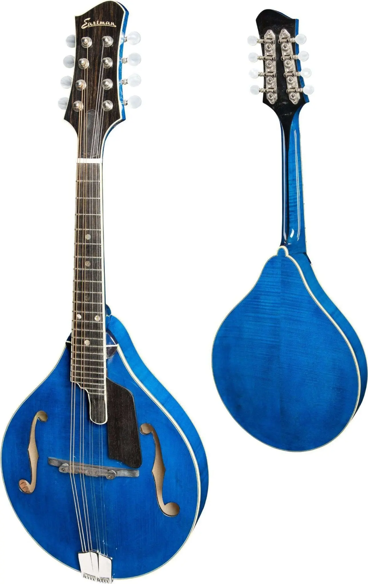 Eastman MD805PGE Same specs as MD805 Mandolin (but Honeyburst Gloss nitro finish and KnK twin mandolin pu, w/Case)  (Price inc. Custom Pro Setup Package) - Image 2
