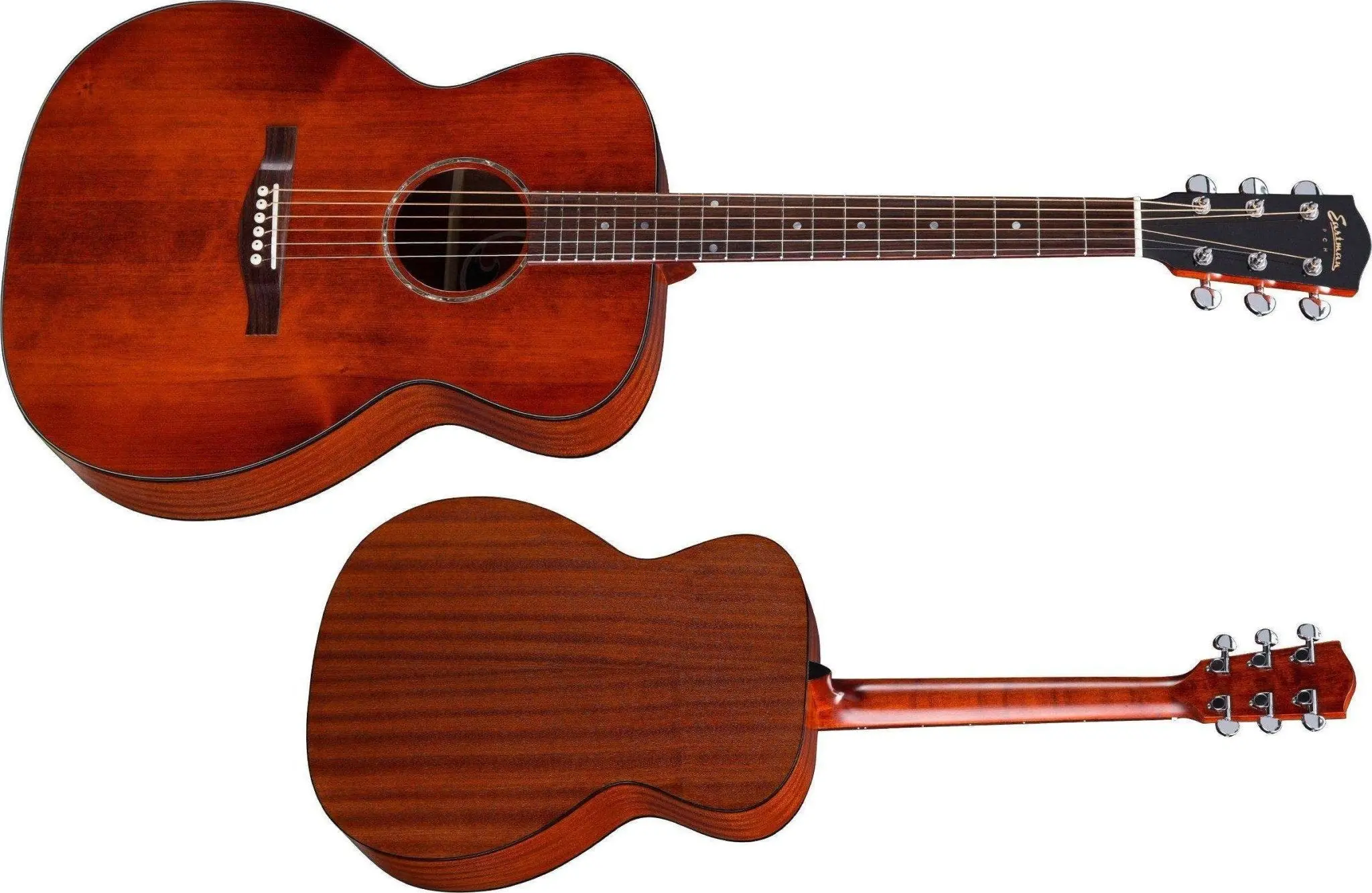 Eastman PCH1-OM Classic (Custom Pro Exclusive) Solid Thermo Cured Spruce Top Acoustic Guitar - Image 5