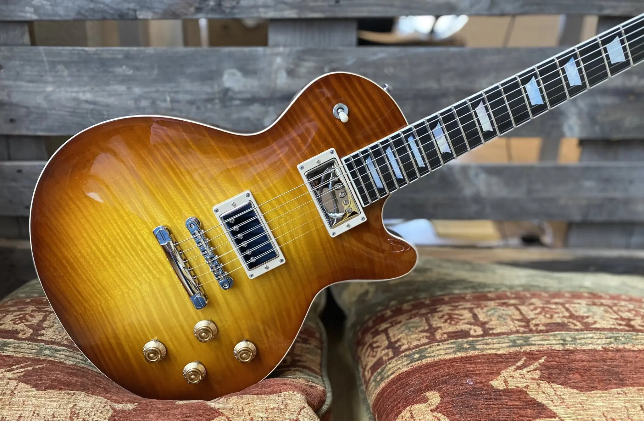 Eastman SB59 GB (Goldburst)  (Price inc. Custom Pro Setup Package) - Image 9