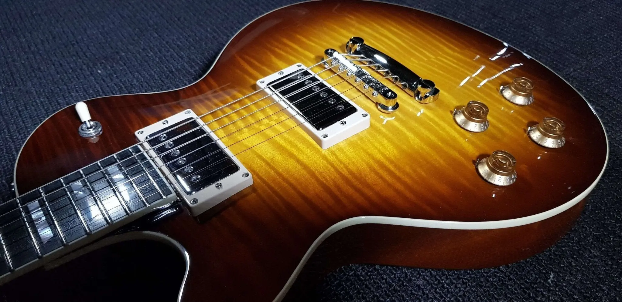Eastman SB59 GB Left Handed Solid Body Electric Guitar  (Price inc. Custom Pro Setup Package) - Image 2