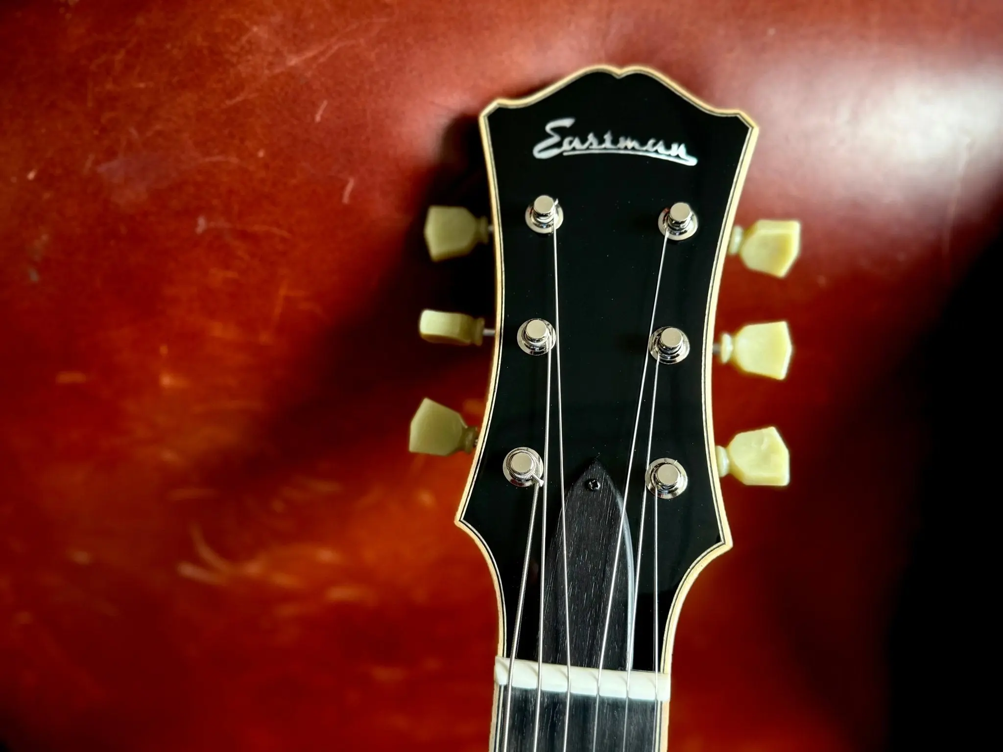 Eastman T185MX Electric Guitar  (Price inc. Custom Pro Setup Package) - Image 14