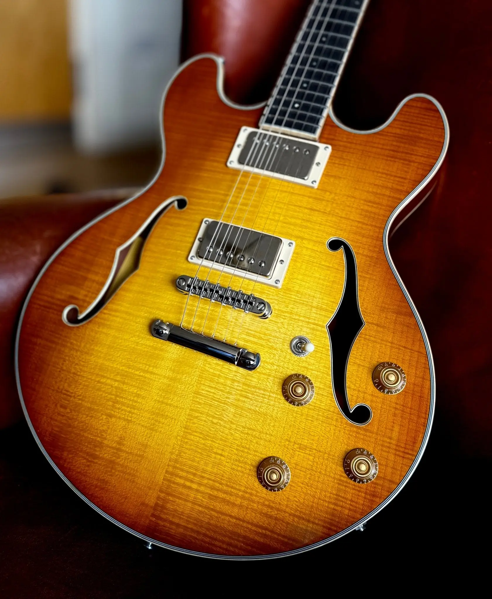 Eastman T185MX Electric Guitar  (Price inc. Custom Pro Setup Package) - Image 5