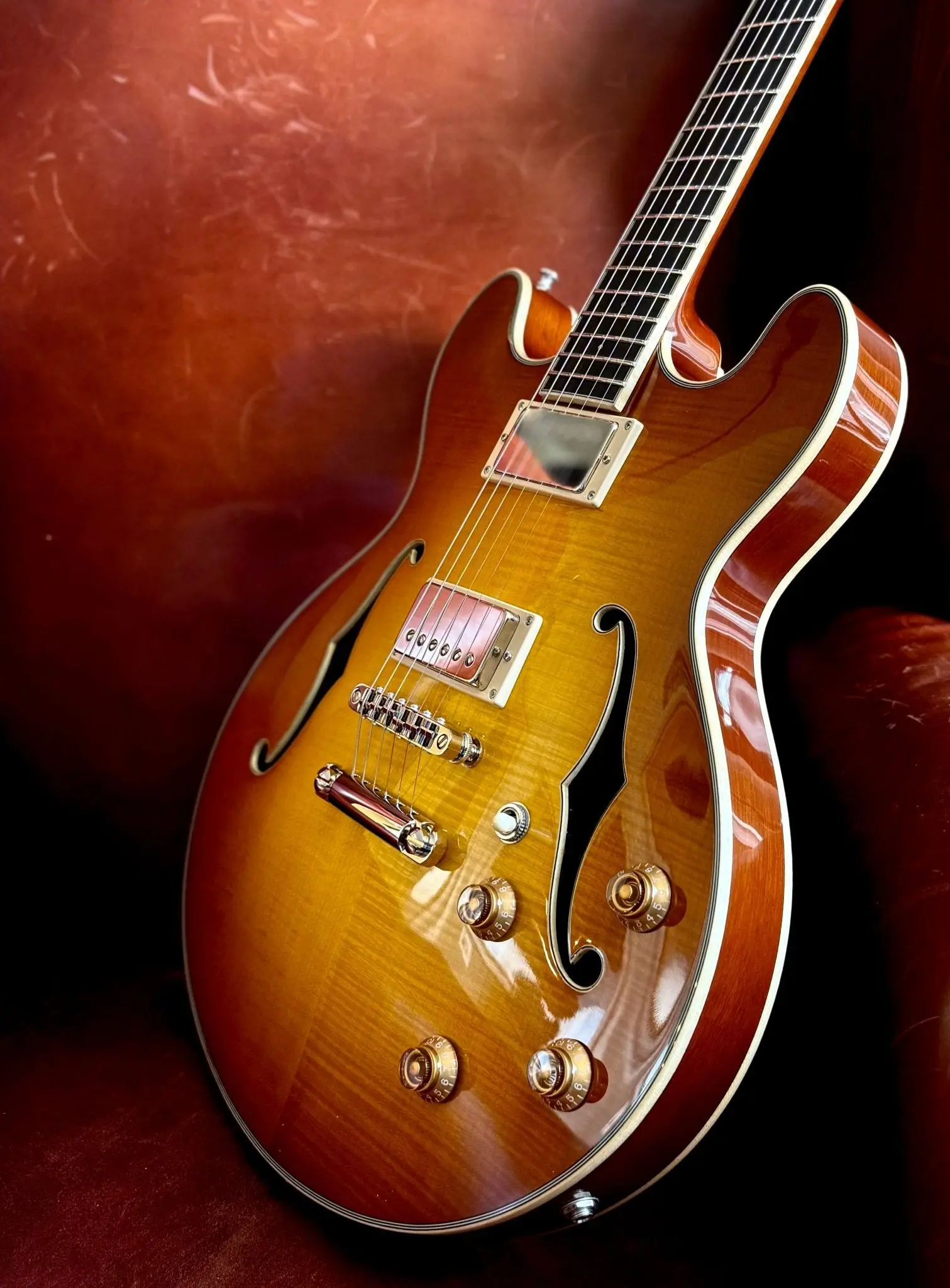 Eastman T185MX Electric Guitar  (Price inc. Custom Pro Setup Package) - Image 6