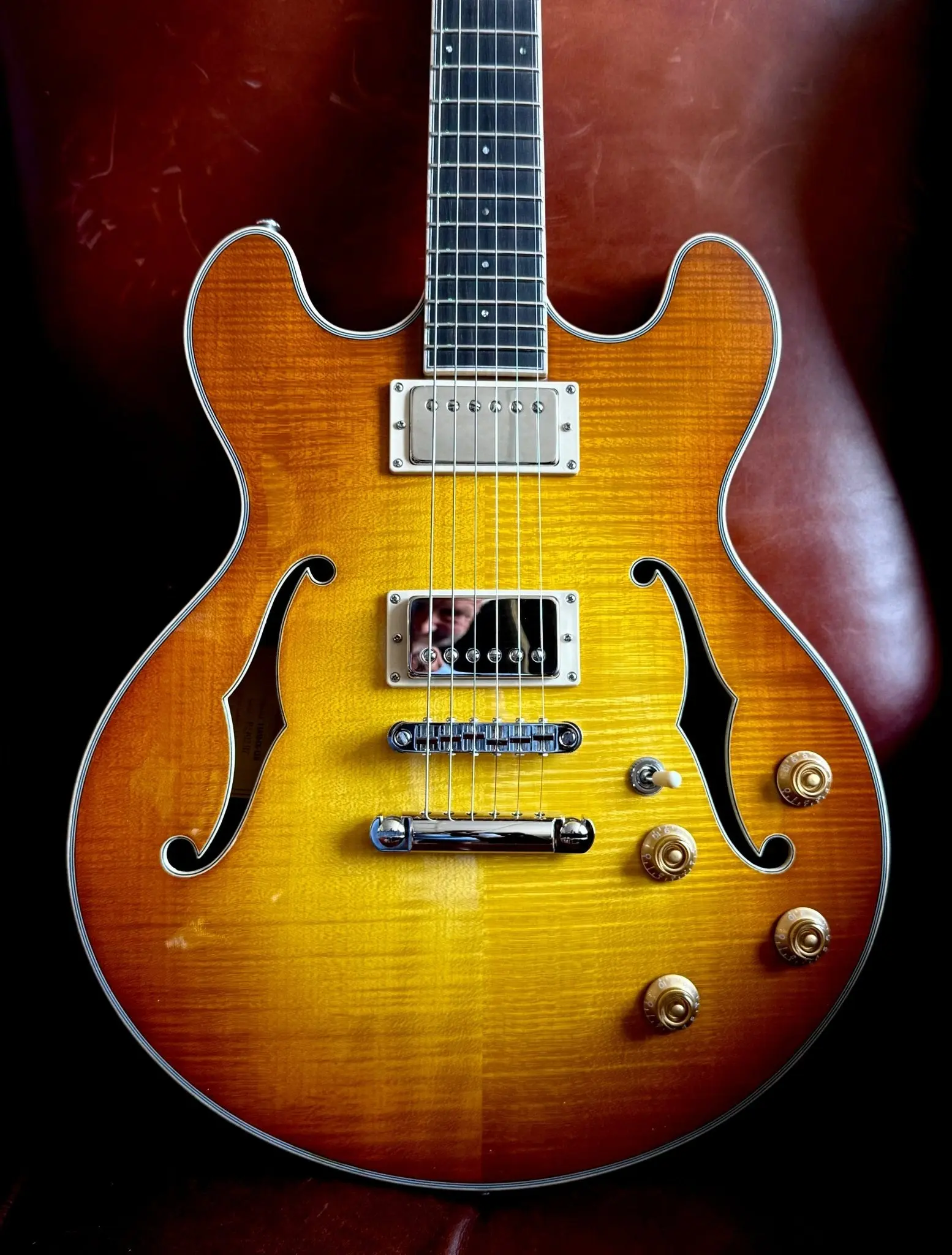 Eastman T185MX Electric Guitar  (Price inc. Custom Pro Setup Package) - Image 8