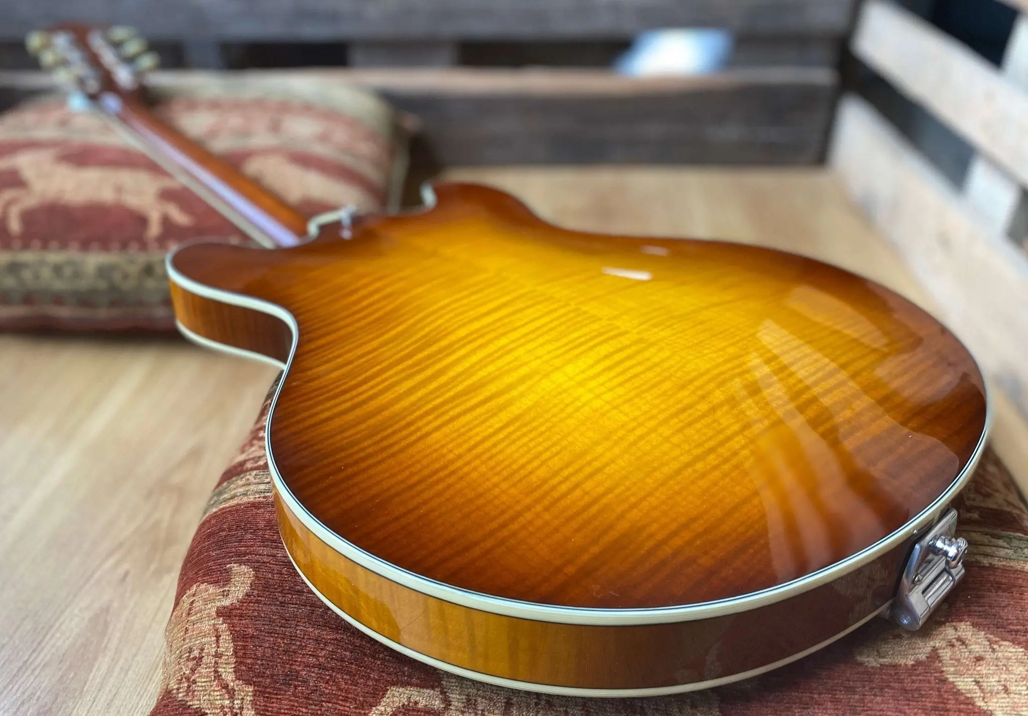 Eastman T486B Goldburst  (Price inc. Custom Pro Setup Package) - Image 9