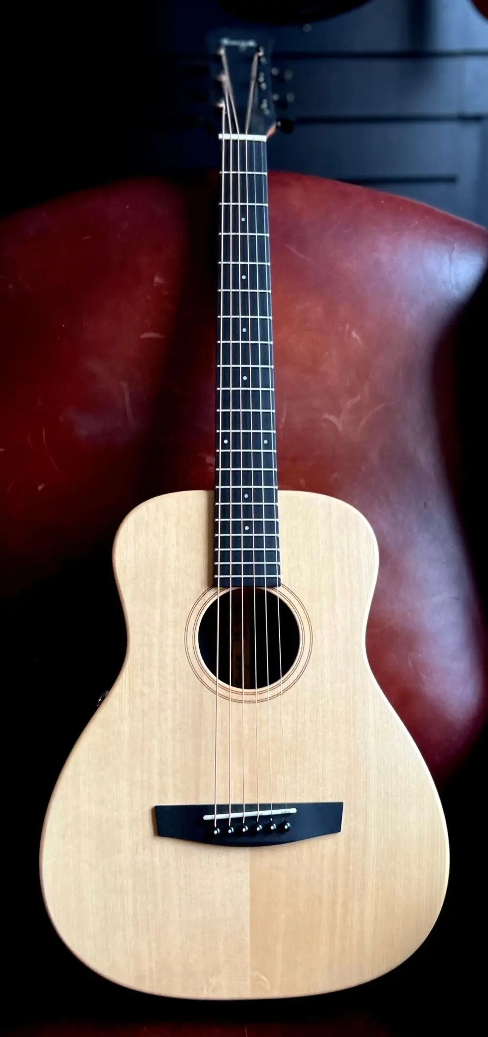 Enya EBX1 Pro EQ Spruce 1/2 Size 34" Electro Acoustic Travel / Childrens Guitar - Image 10