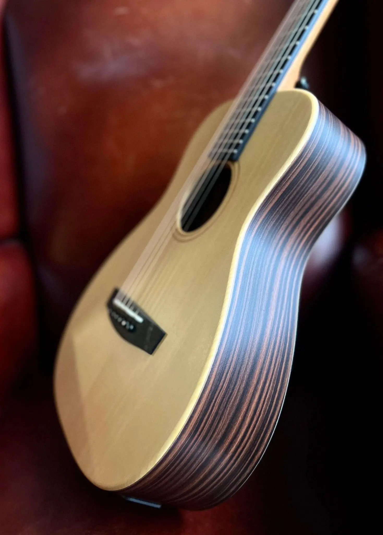 Enya EBX1 Pro Spruce 1/2 Size 34" Acoustic Travel / Childrens Guitar - Image 11