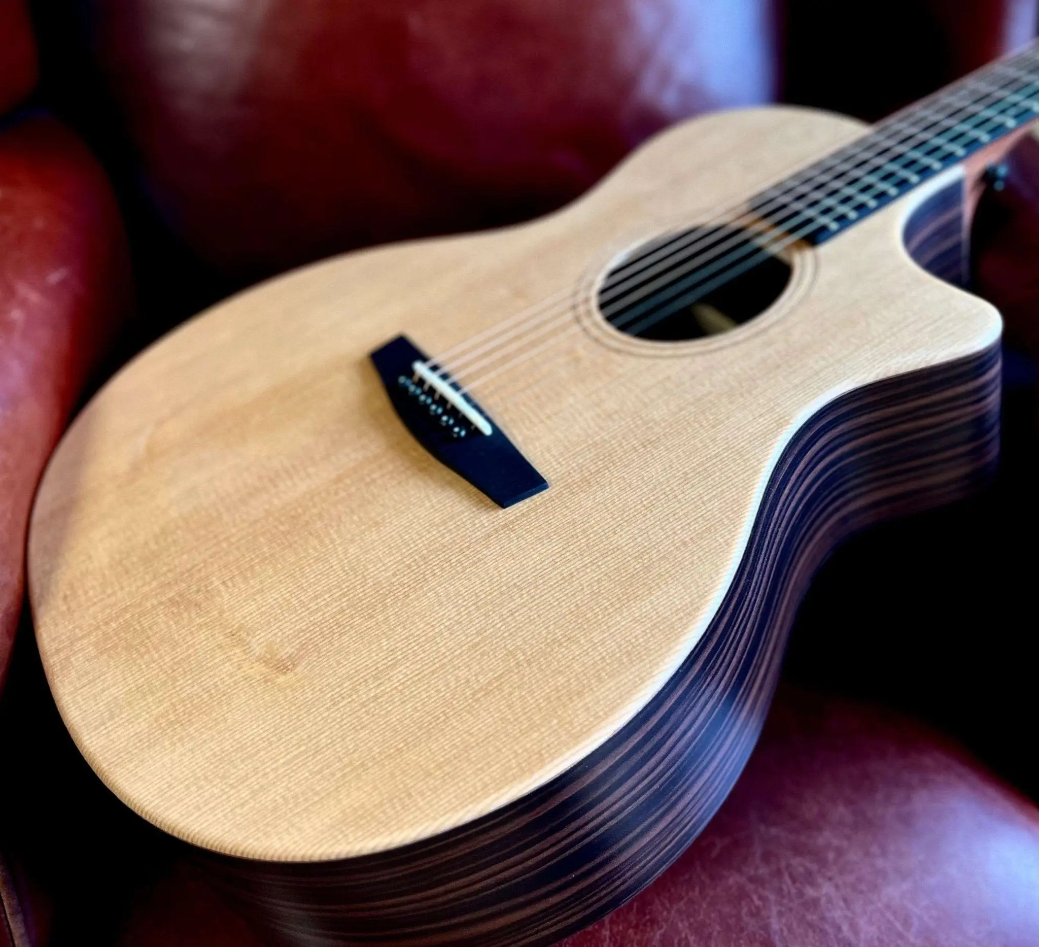 Enya EGA-X1 Pro Max Sp1 Natural Electro-Acoustic Guitar 41" w' £225 Custom Pro Setup Package Included - Image 12