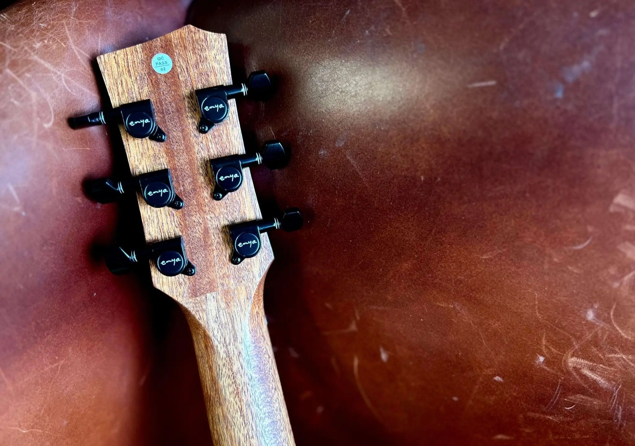 Enya EGA-X1 Pro Max Sp1 Natural Electro-Acoustic Guitar 41" w' £225 Custom Pro Setup Package Included - Image 5