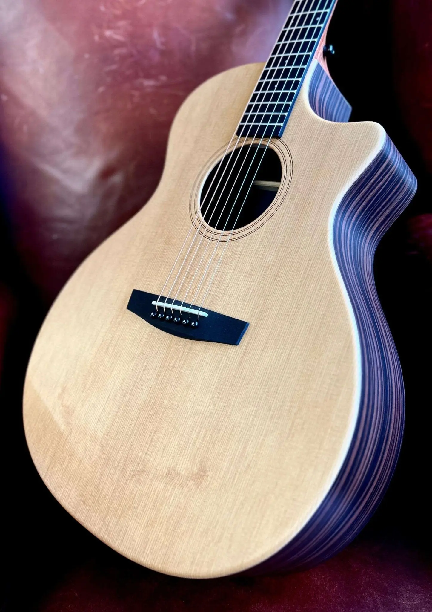 Enya EGA-X1 Pro Max Sp1 Natural Electro-Acoustic Guitar 41" w' £225 Custom Pro Setup Package Included - Image 8