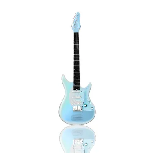 Enya Inspire Electric Smart Guitar in Light Blue - Image 3