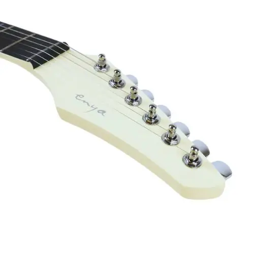 Enya Inspire Electric Smart Guitar in White - Image 14