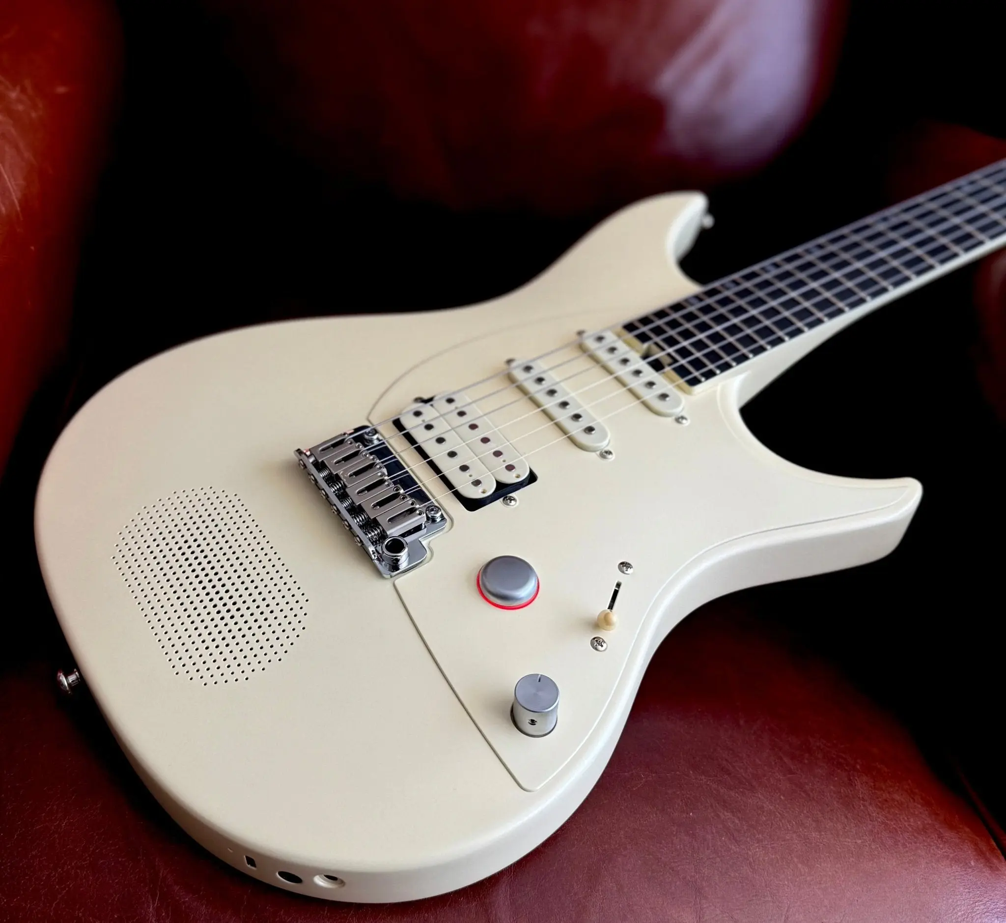 Enya Inspire Electric Smart Guitar in White - Image 26