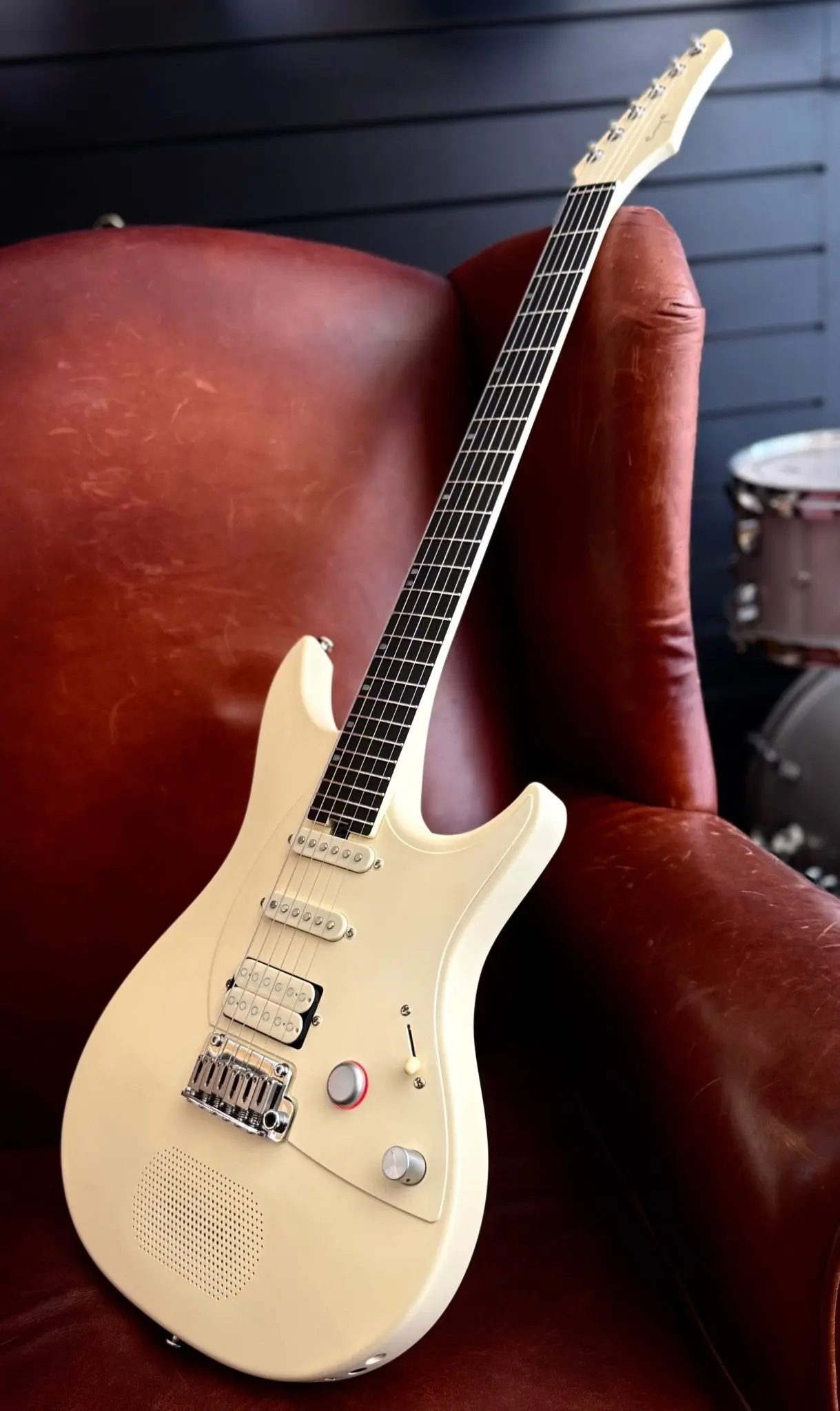 Enya Inspire Electric Smart Guitar in White - Image 28