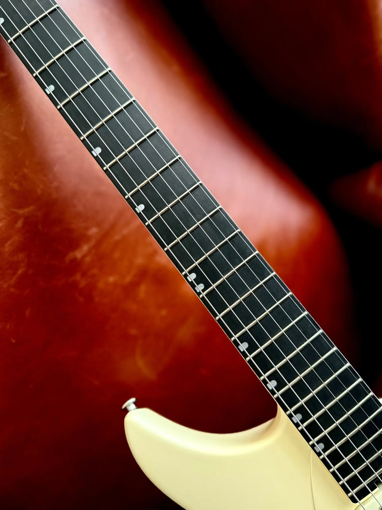 Enya Inspire Electric Smart Guitar in White - Image 8
