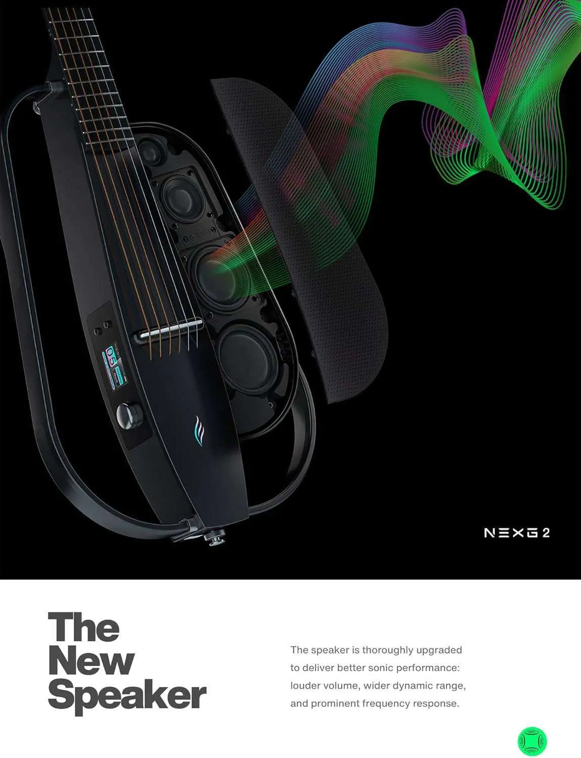 Enya NEXG 2N Black NEXG 2N Black - AI Classical Audio Guitar  with Looper pedal - Image 7