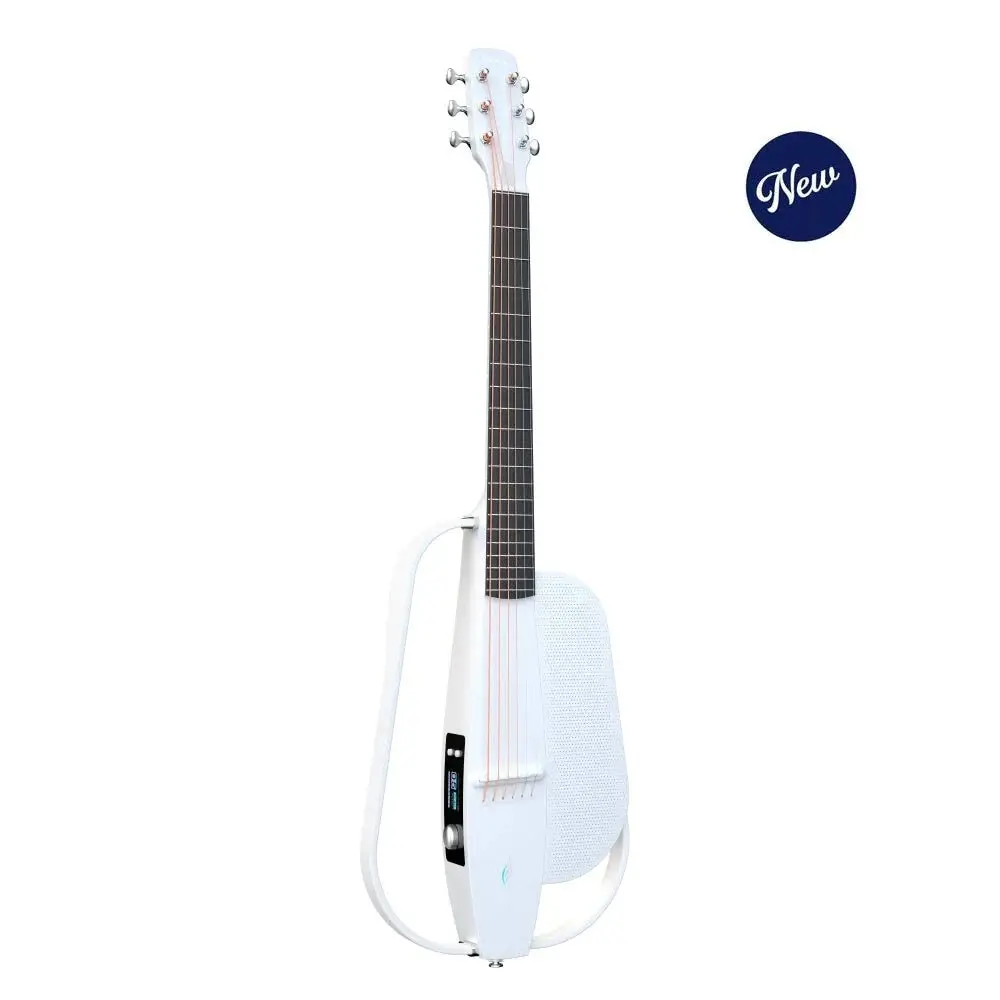 Enya NEXG2 White Guitar and Looper Pedal & Mic Package - Image 27