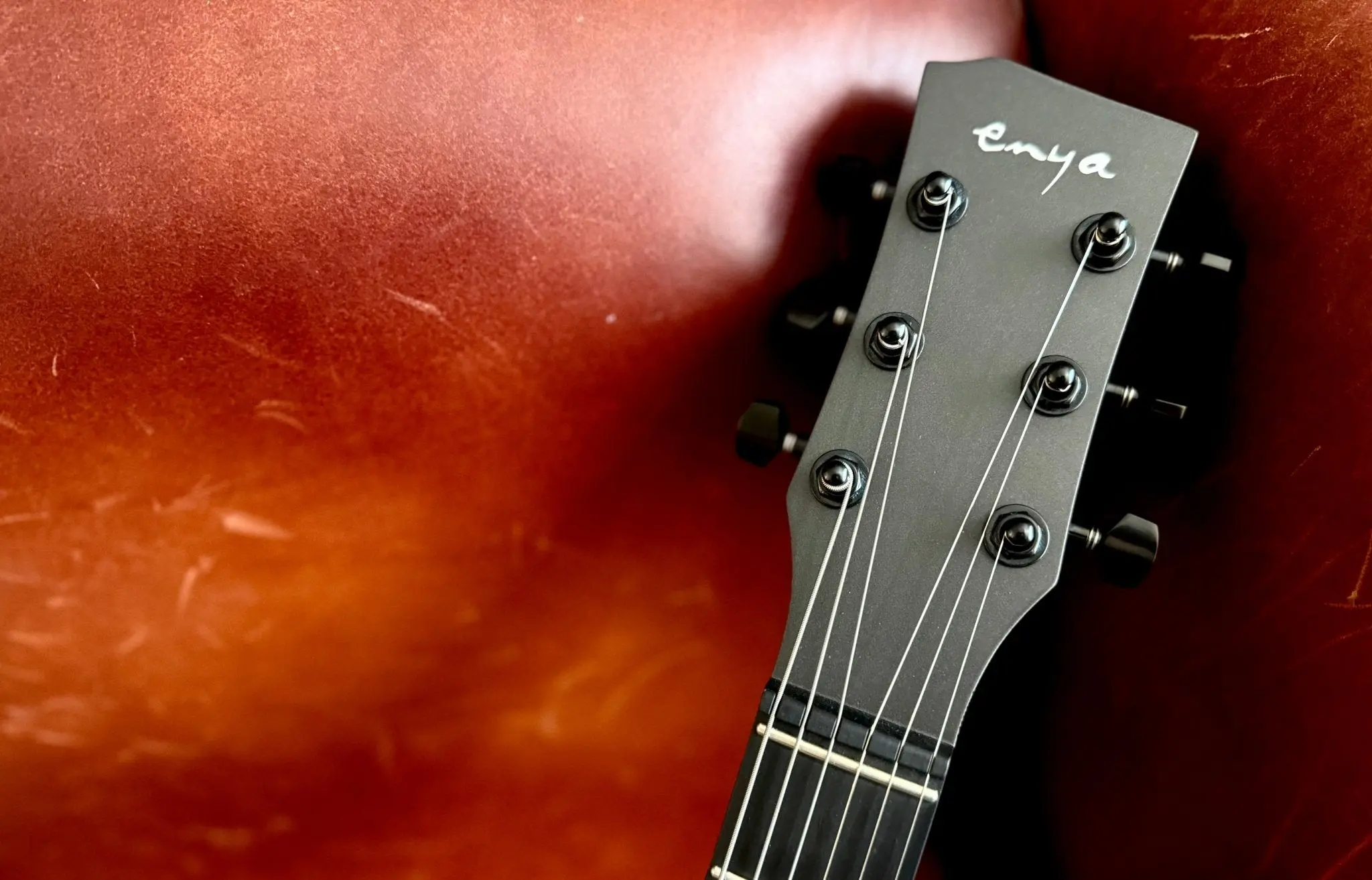 Enya Nova Go Sonic Black, Electric Guitar (Guitar with case and accessories) - Image 15