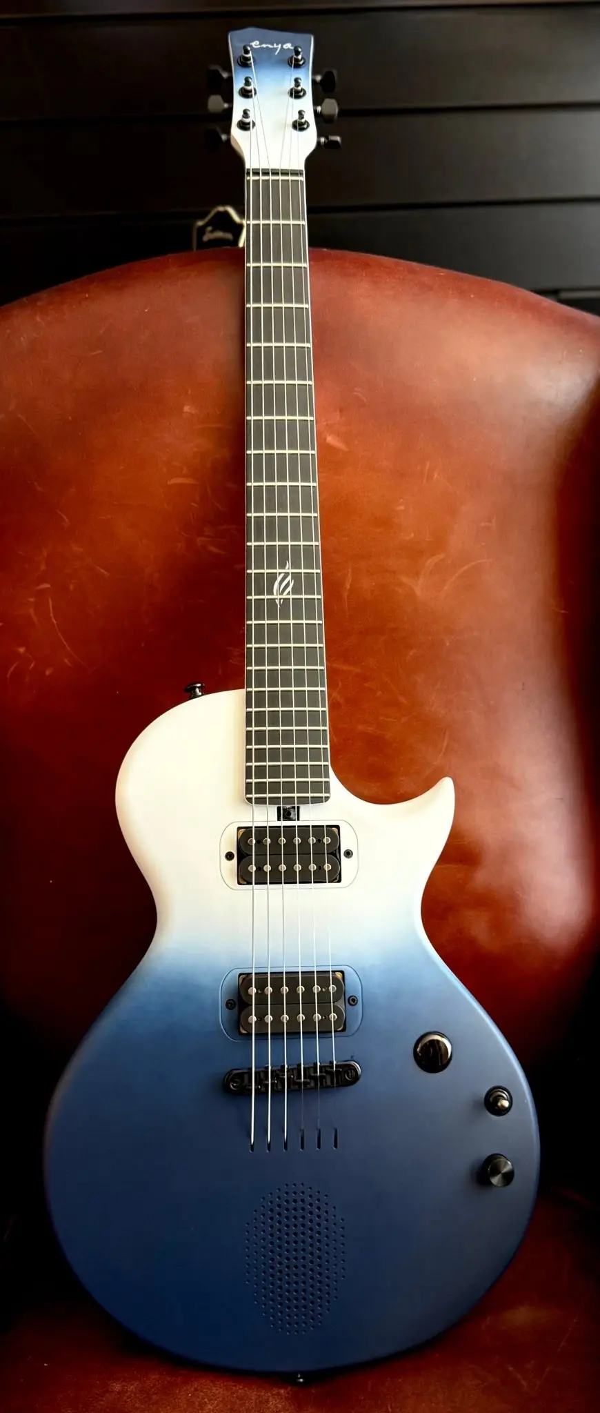 Enya Nova Go Sonic Ocean Blue, Electric Guitar (Guitar with case and accessories) - Image 9