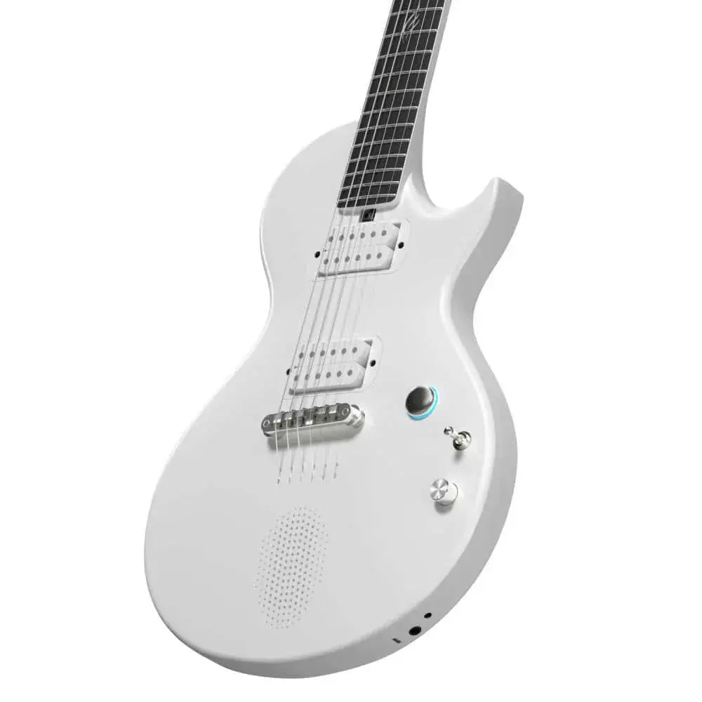 Enya Nova Go Sonic White Electric Guitar Guitar with case and accessories - Image 10
