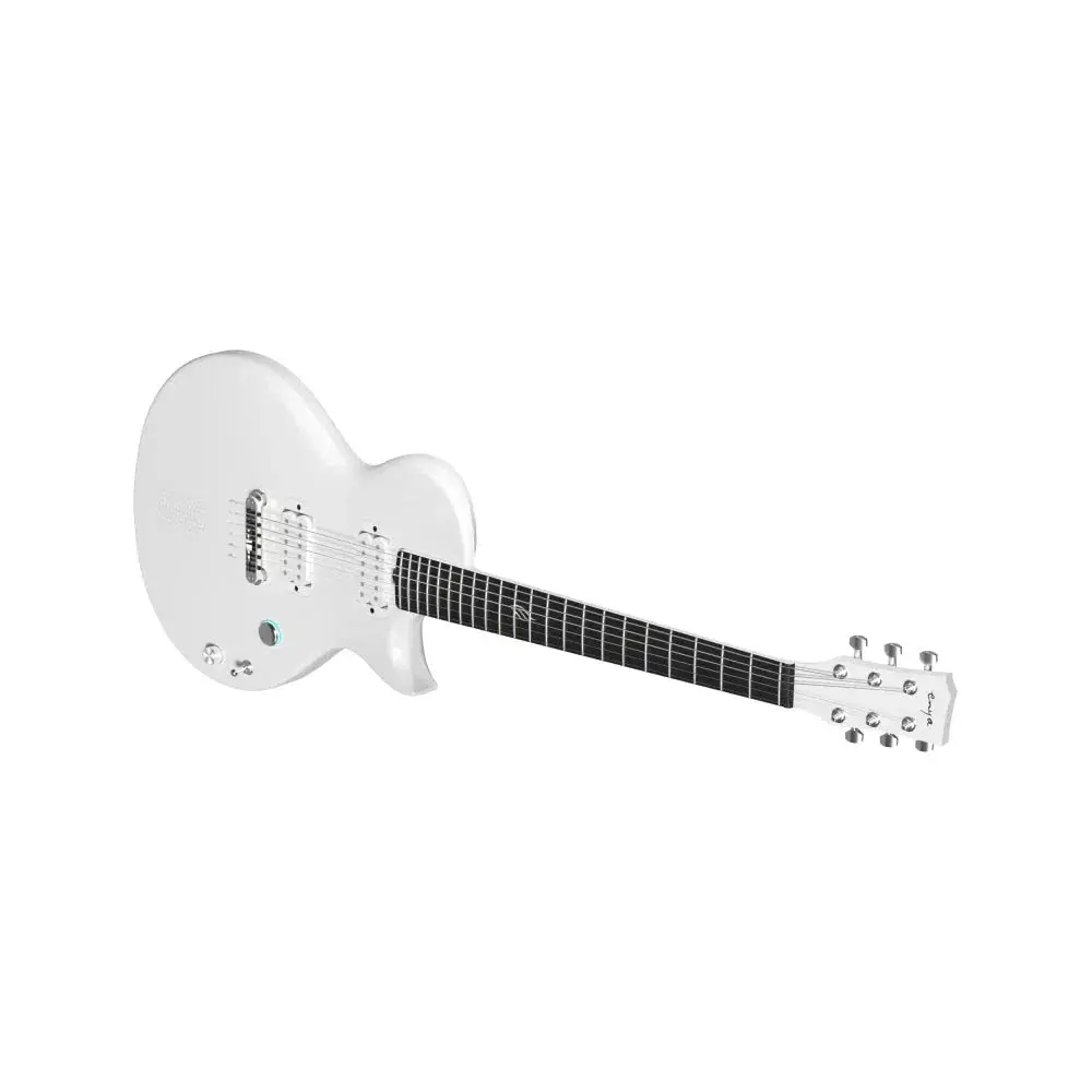Enya Nova Go Sonic White Electric Guitar Guitar with case and accessories - Image 8