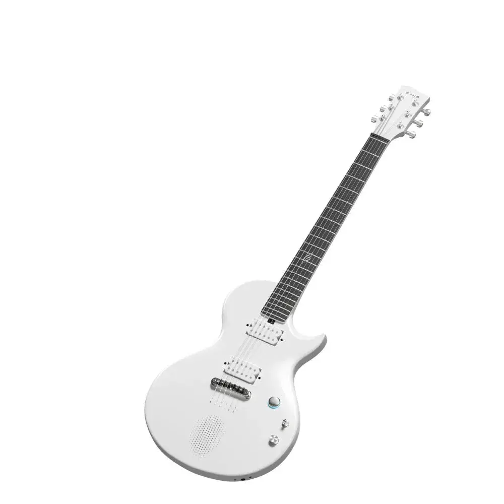 Enya Nova Go Sonic White Electric Guitar Guitar with case and accessories - Image 9