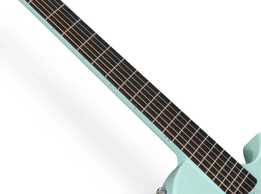 Enya Nova GO SP1-BL Blue Nova Go Carbo fibre electro guitar with Bluetooth - Image 9