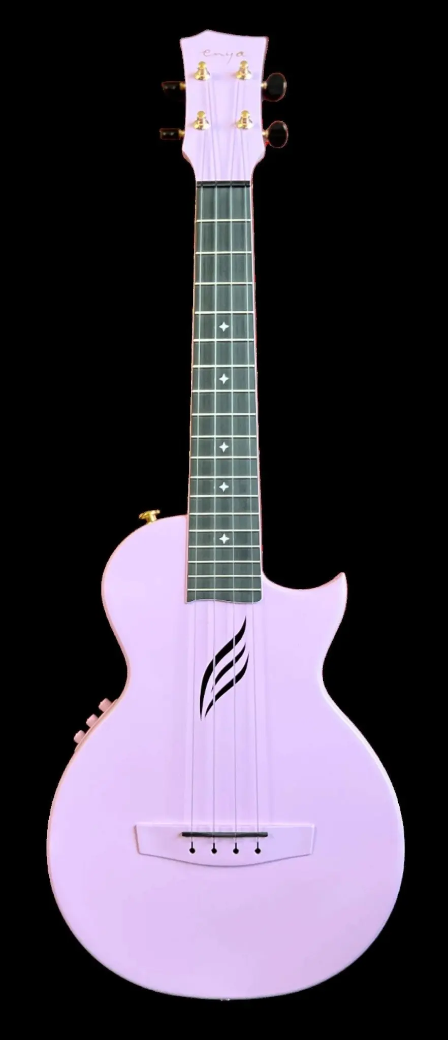 Enya Nova UE Pro Purple Nova U Pro Electro Ukulele, Case, Capo, Strap & Spare Strings! - Image 13