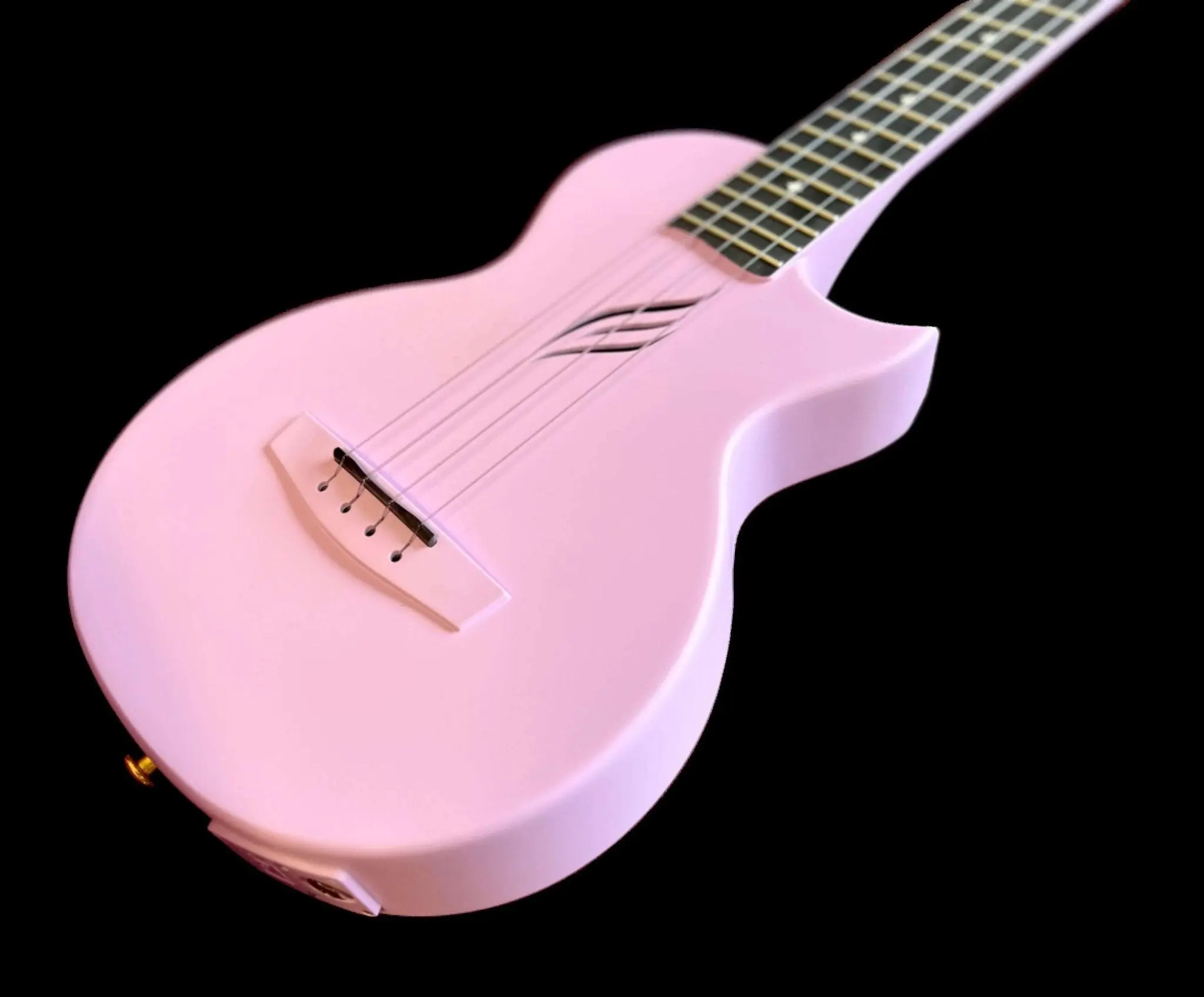 Enya Nova UE Pro Purple Nova U Pro Electro Ukulele, Case, Capo, Strap & Spare Strings! - Image 4