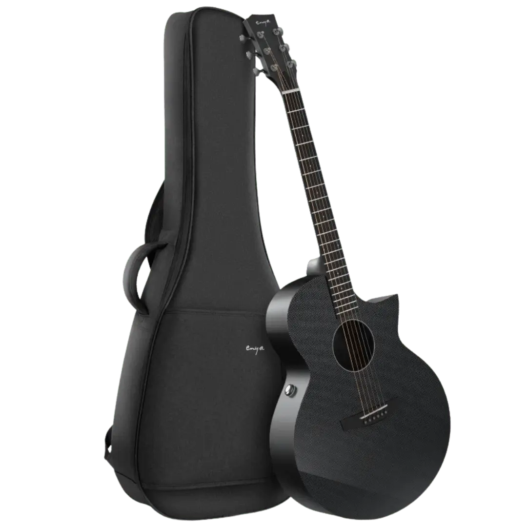 Enya X3 Pro SP1 EQ Carbon Fibre Electro-Acoustic Guitar w' £225 Custom Pro Setup Package Included - Image 3