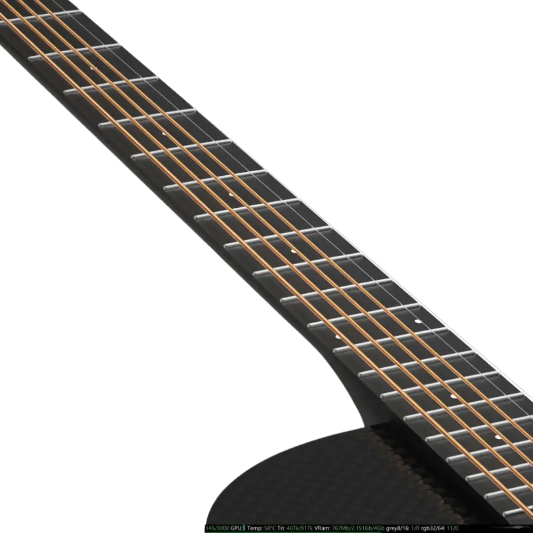 Enya X3 Pro SP1 EQ Carbon Fibre Electro-Acoustic Guitar w' £225 Custom Pro Setup Package Included - Image 4