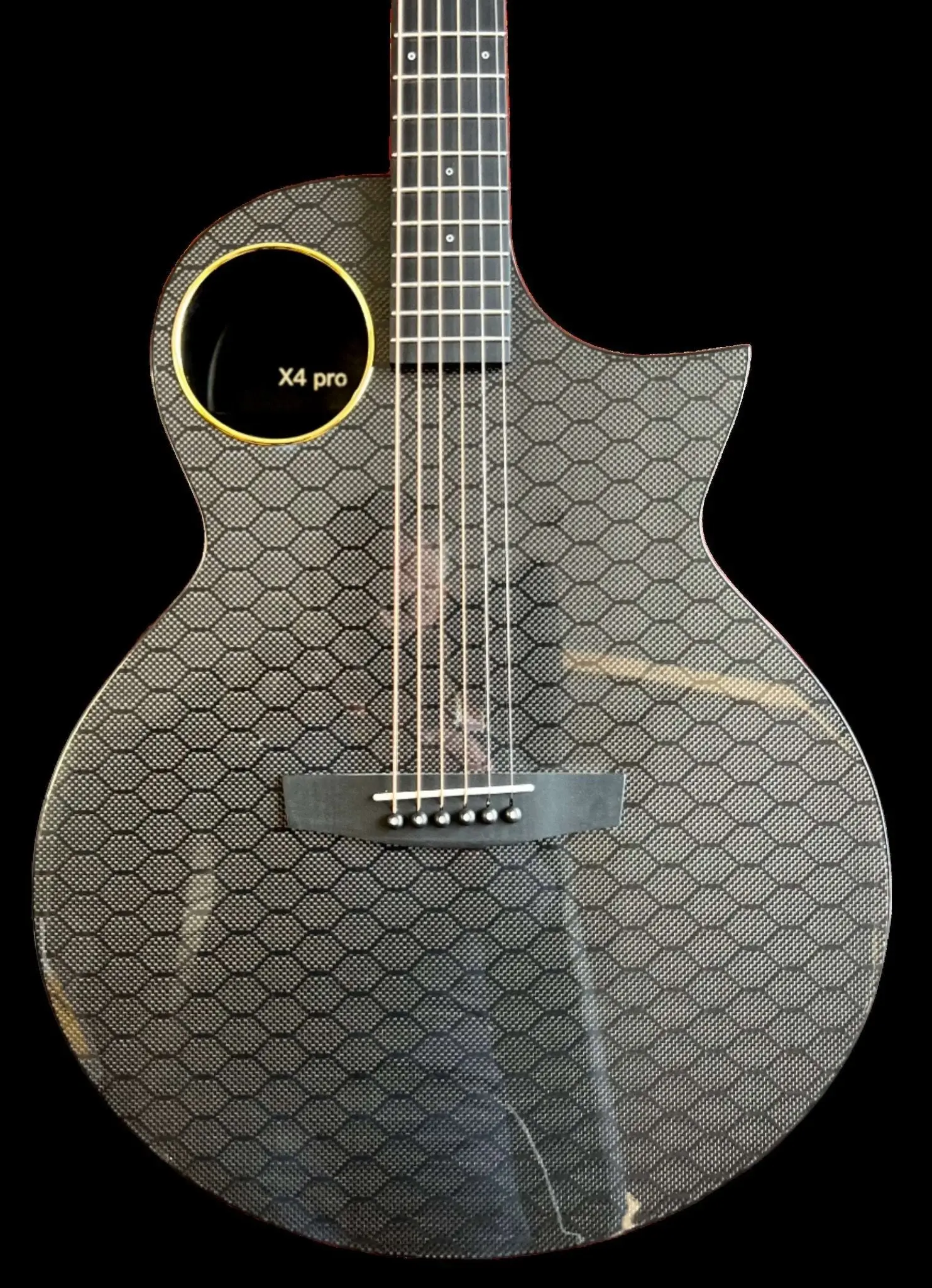 Enya X4 PRO Carbon Fibre Electro-Acoustic Travel Guitar - Image 19