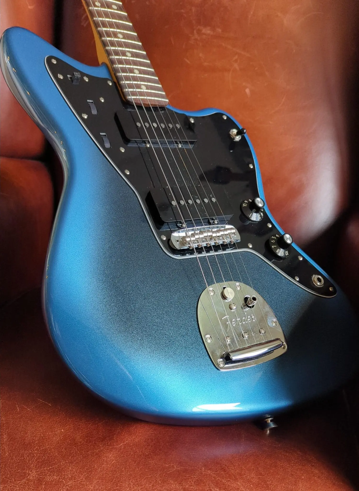 Fender American Professional II Jazzmaster - Dark Night [Used] - Image 5